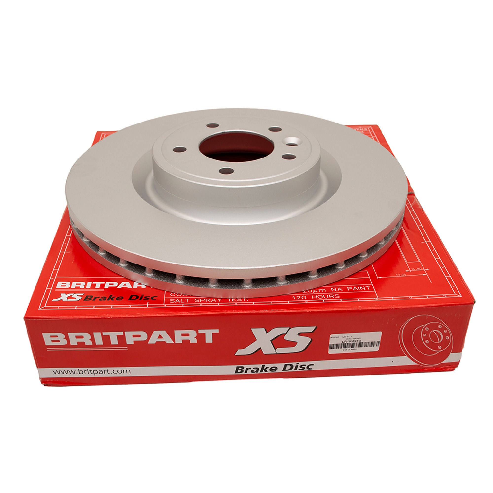 LR161893G - OEM Brake Disc Front from Chassis NA453372