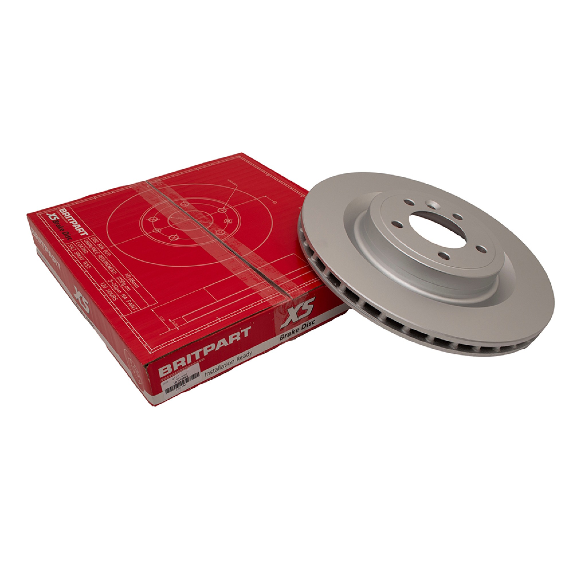 LR161898G - Britpartxs Rear Brake Disk Size 19 from NA453372