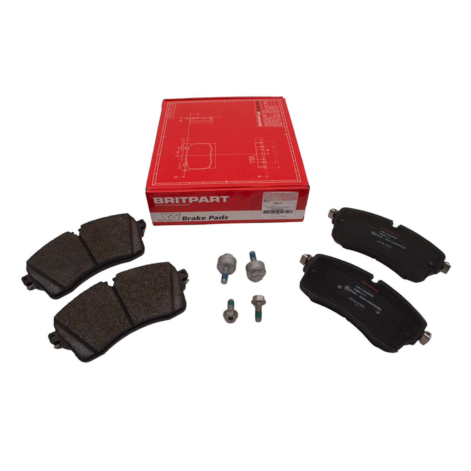 LR162044G - Britpartxs Front Brake Pads from Chassis NA202613