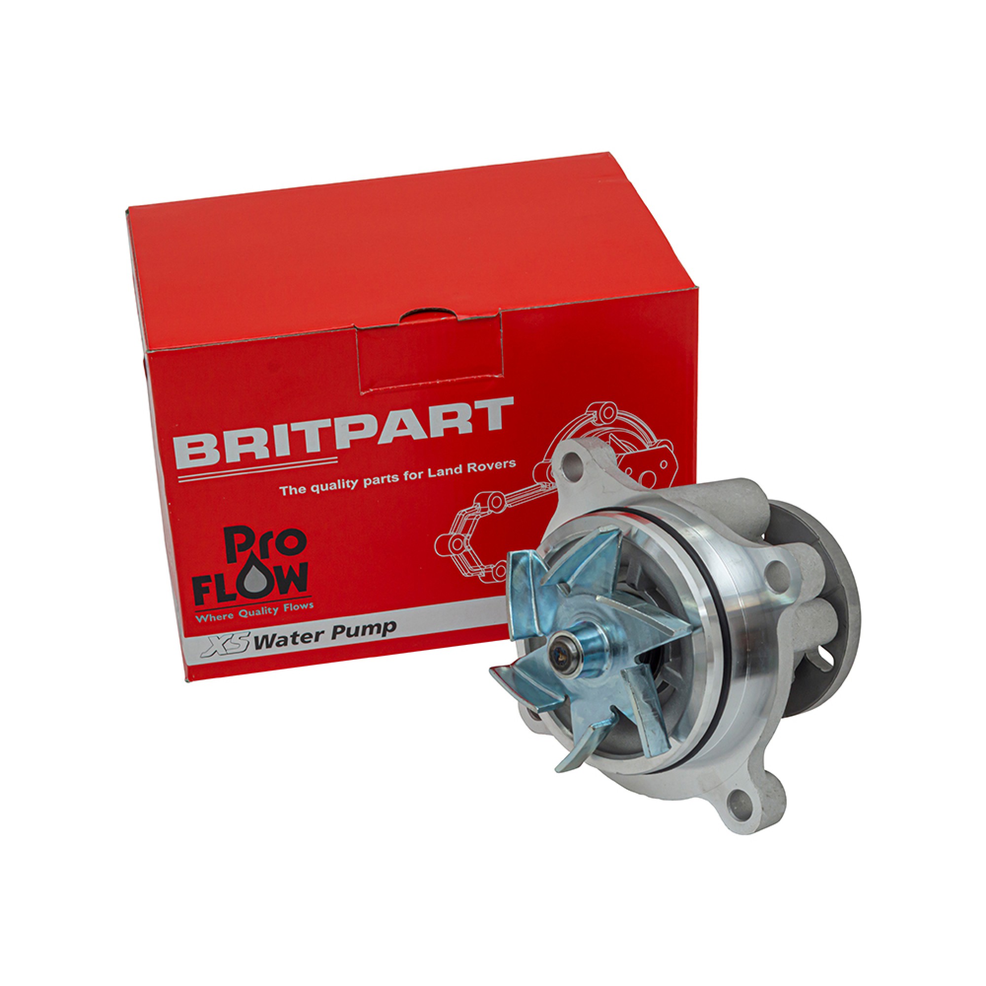 LR022688G OEM Water Pump 4.4L Dohc Diesel