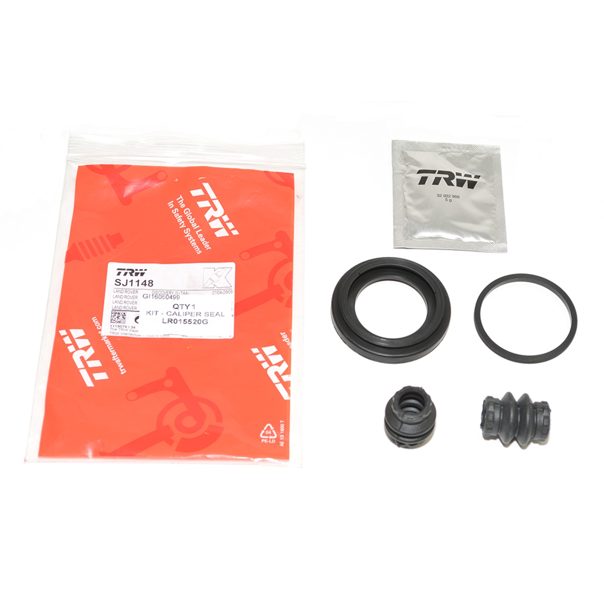 LR015520G - OEM Rear Caliper Repair Kit