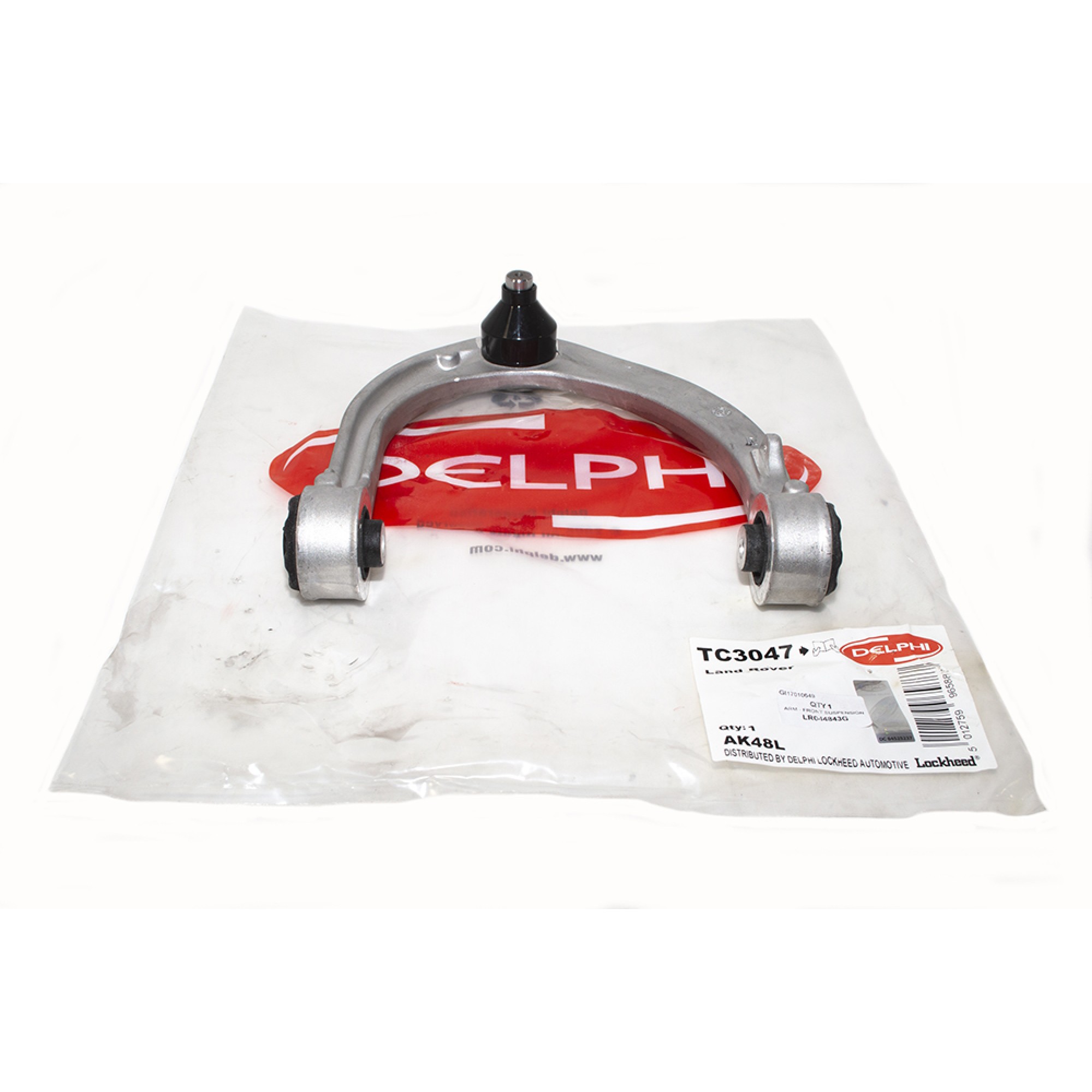 LR044843G - OEM Front RH Upper Suspension Arm 5mm Shorter