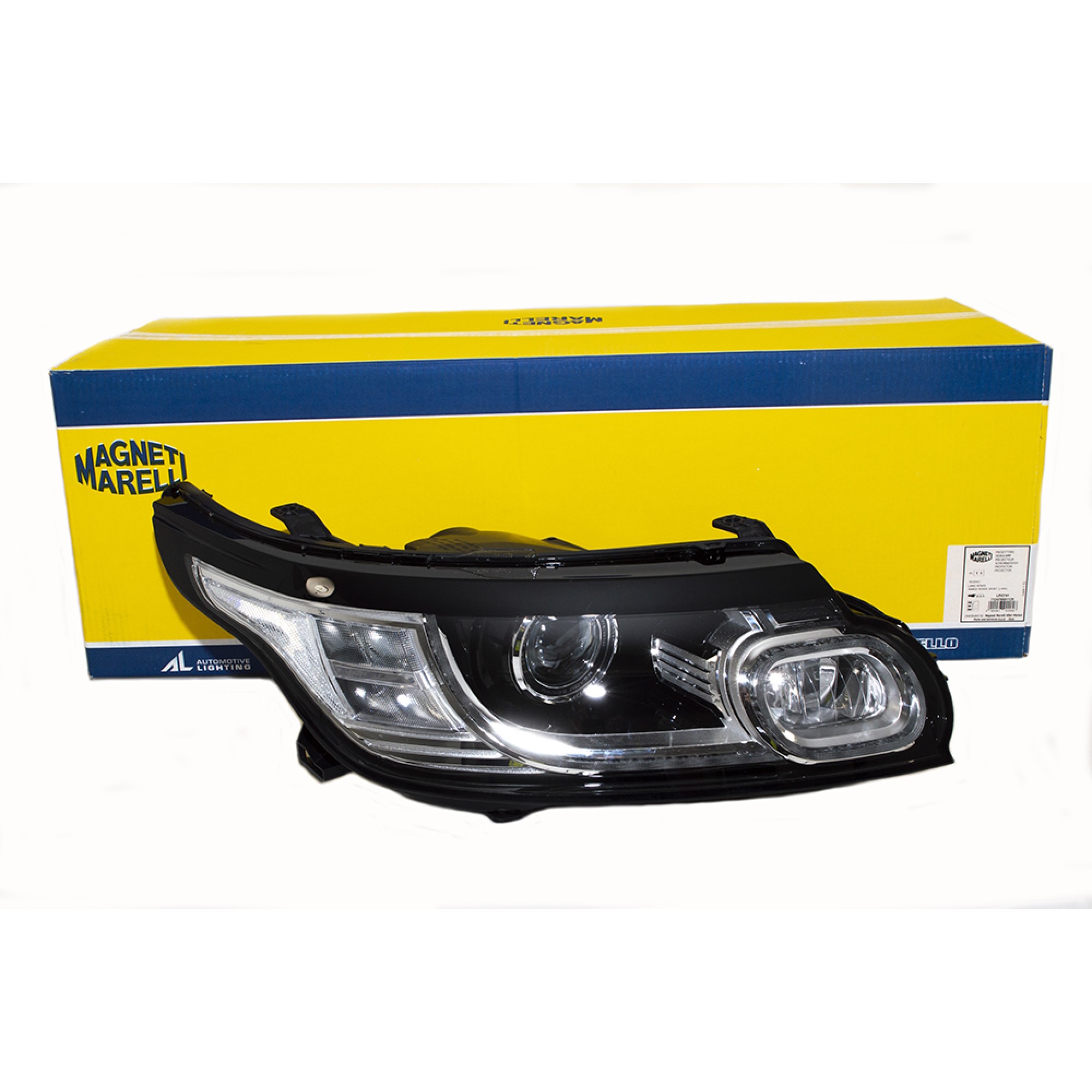 LR090485G - OEM LHD RH Bi Xenon Headlamp Clear Glass Front