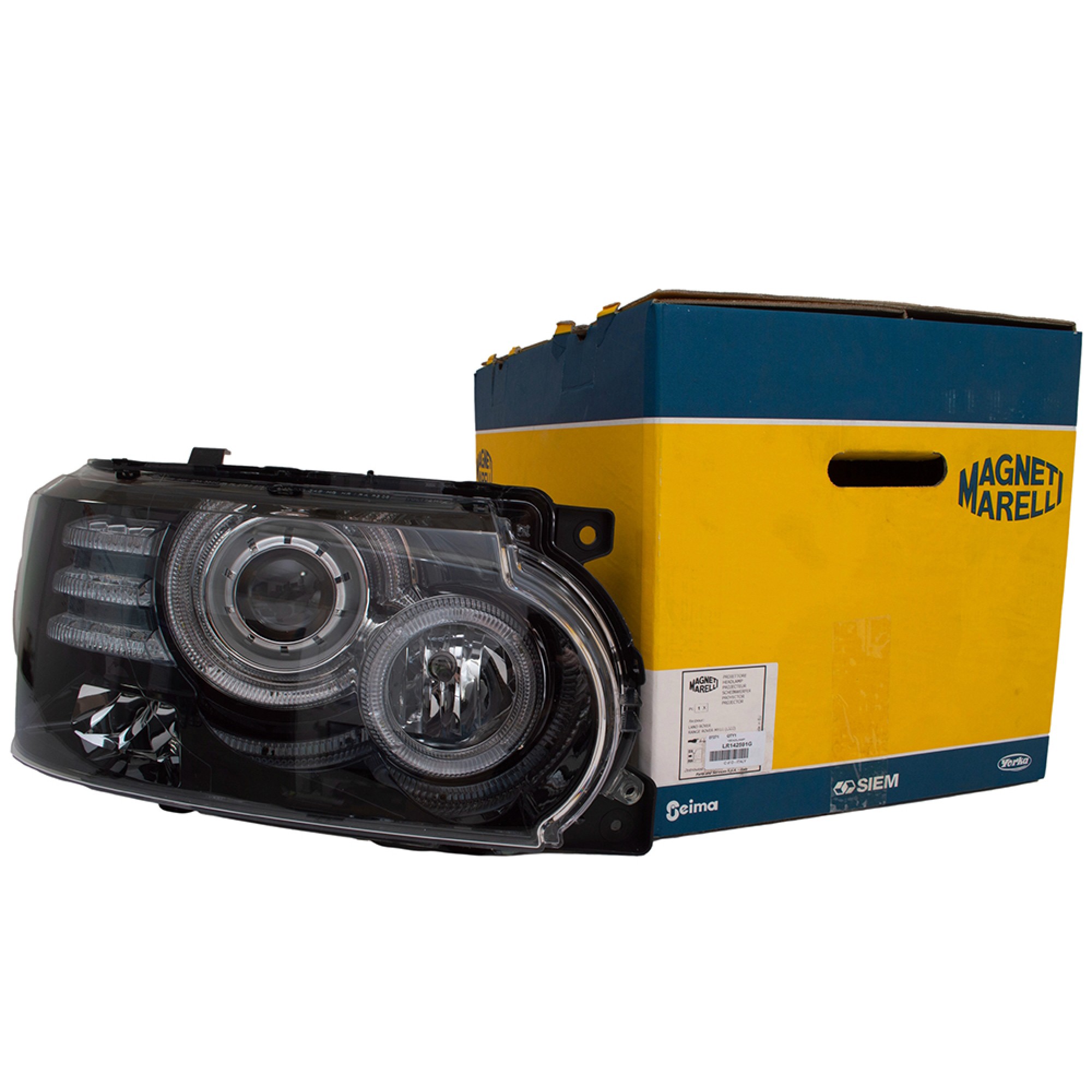 LR142591G - OEM LHD RH Headlamp with Xenon from Chassis Number CA371686