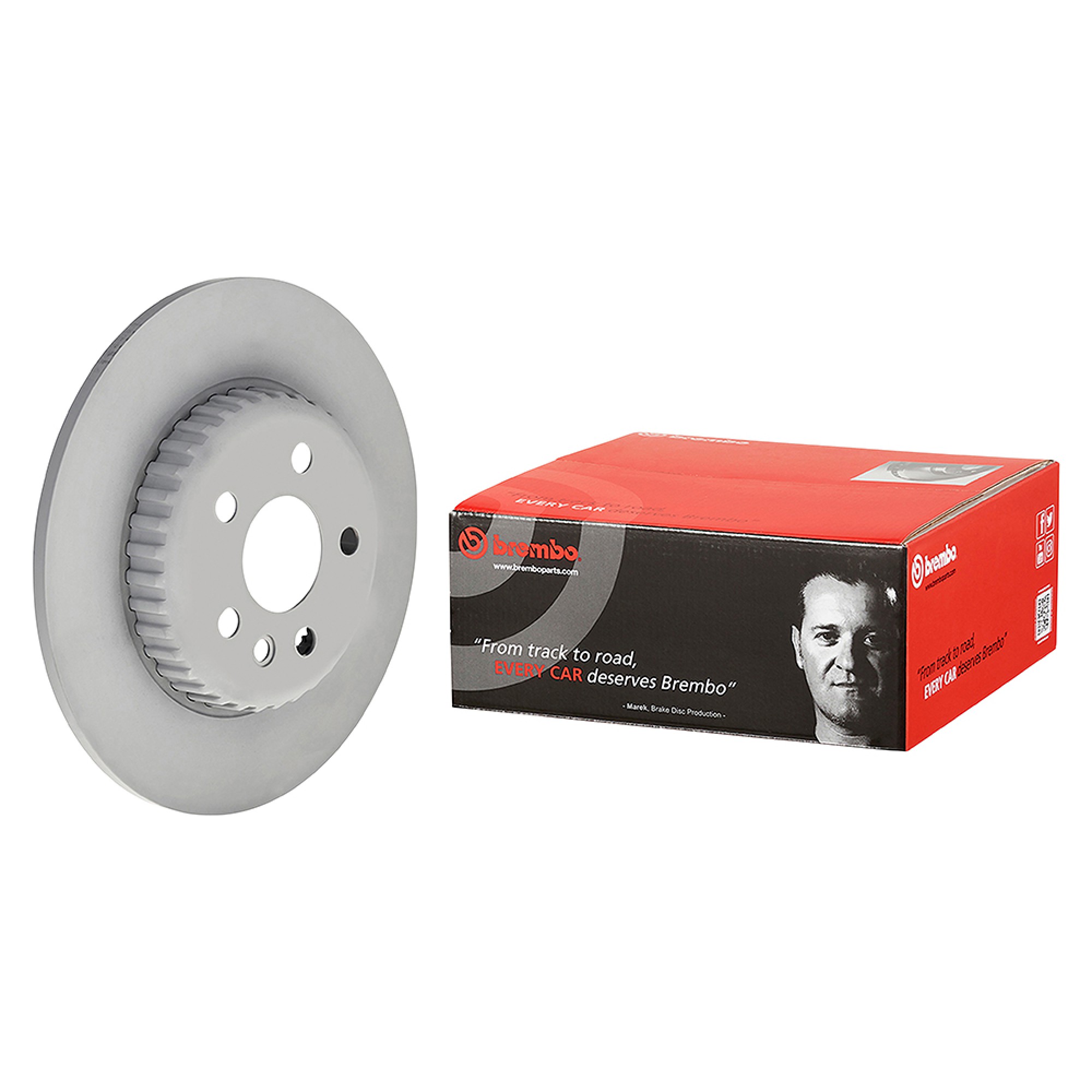 LR161918G - Brembo Rear Brake Disc 300mm (Pair)