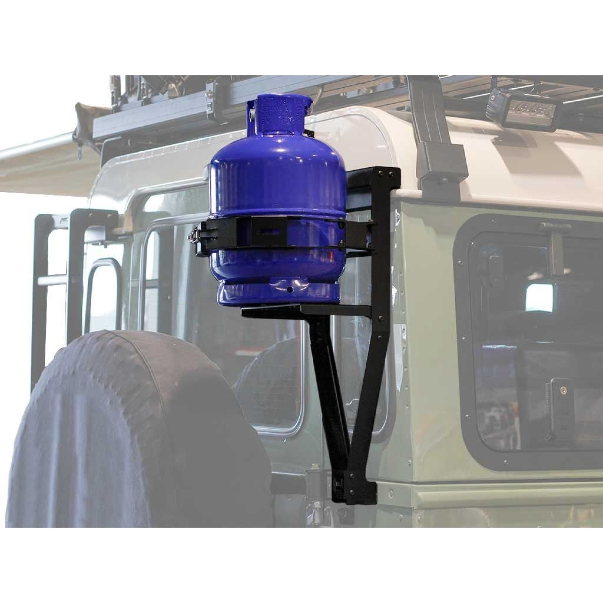 Front Runner Single Gas Bottle Bracket Land Rover Defender 90/110