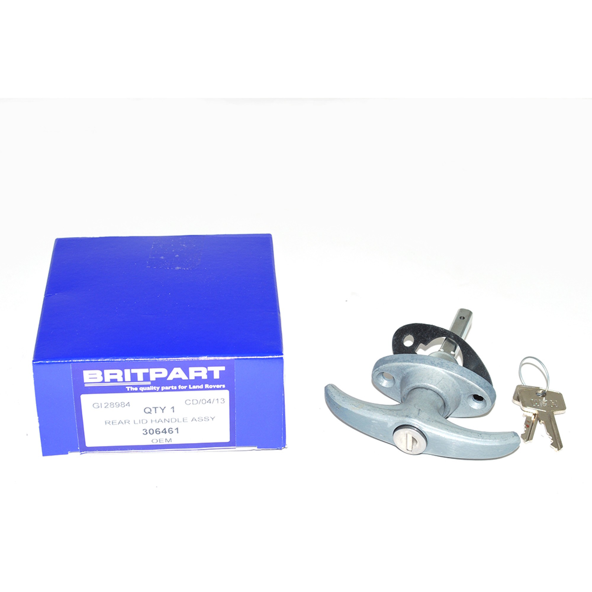 306461 - No Eta.rear Handle Lift up Tailgate.