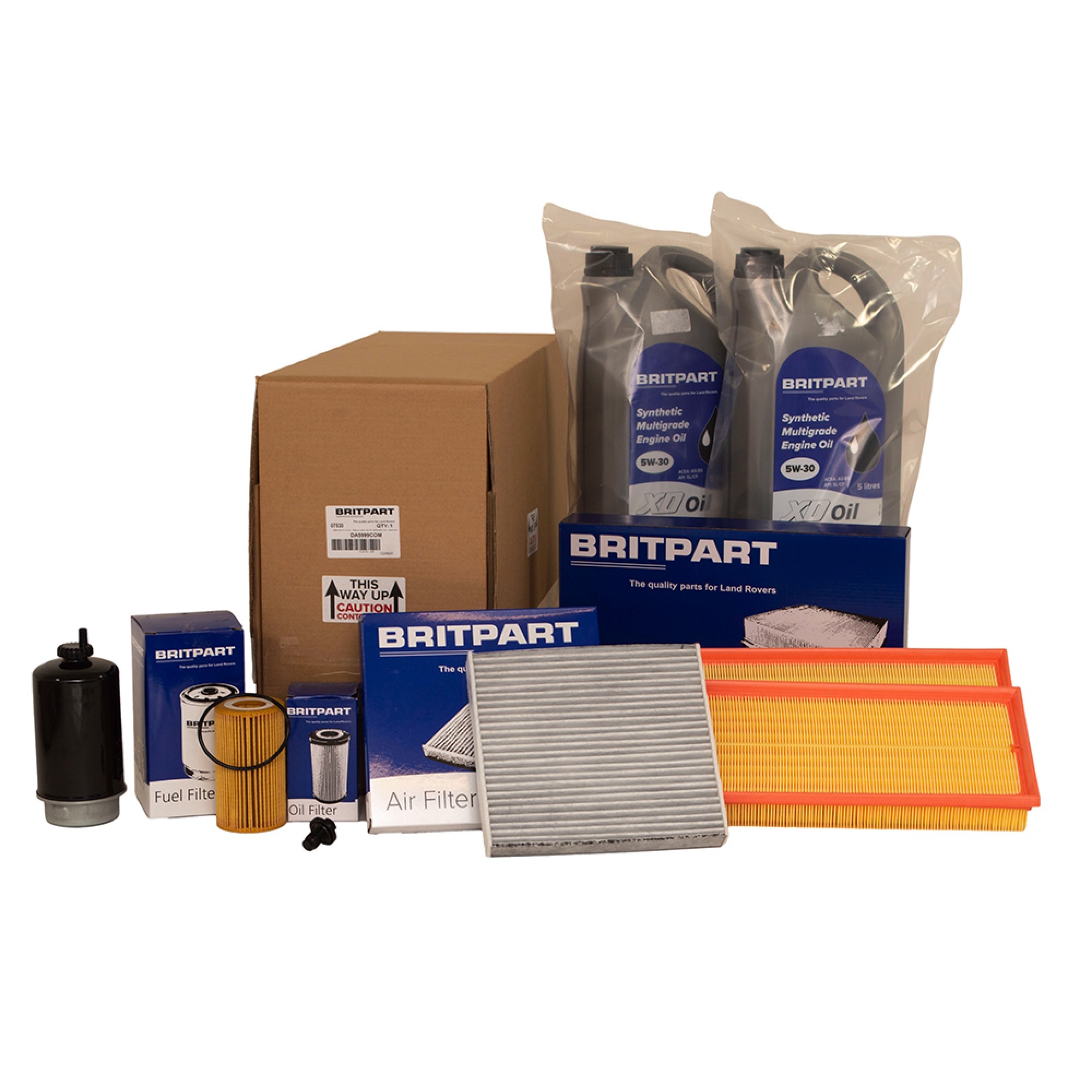 Service Kit with Oil 4.4D V8 Chassis BA000001 on Less Dpf - DA5999COM