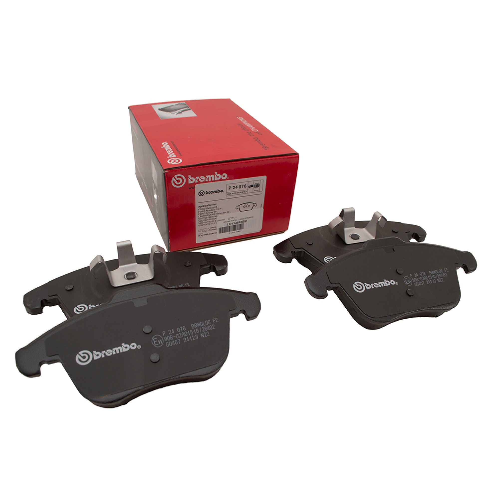 LR134693BR - Brembo Evoque Front Brake Pad Set with 16" Discs