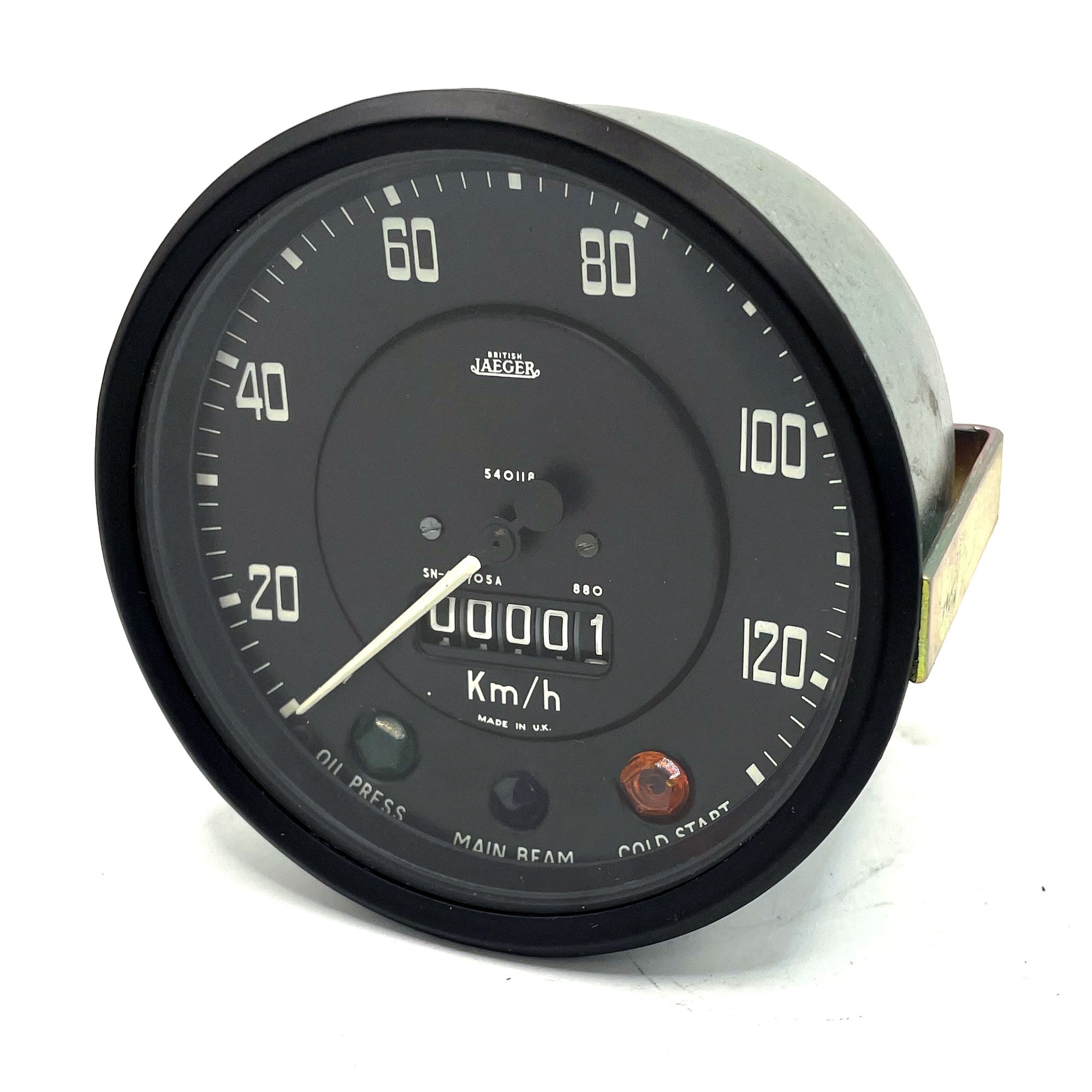 Genuine Speedometer 1966-71 Series 2A Kph with Trip & 750 x 16 Tyres