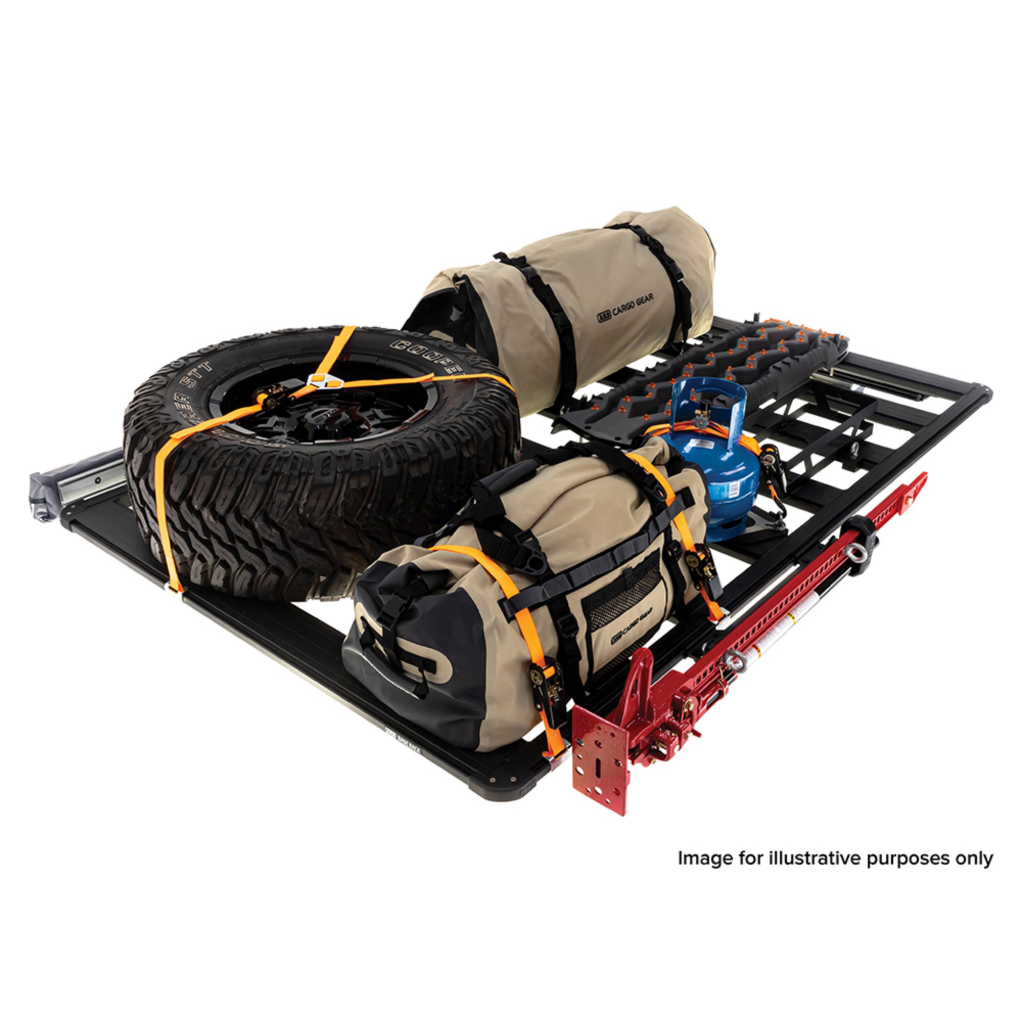 ARB Defender Base Rack 1255X1285 4 Beams 1790002 4 Leg Gutter Mounting Kit