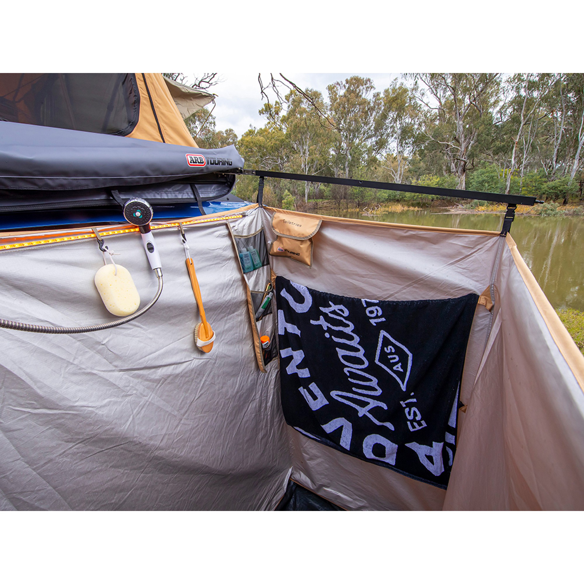 Ensuite Room W/Floor Instant Shower Tent