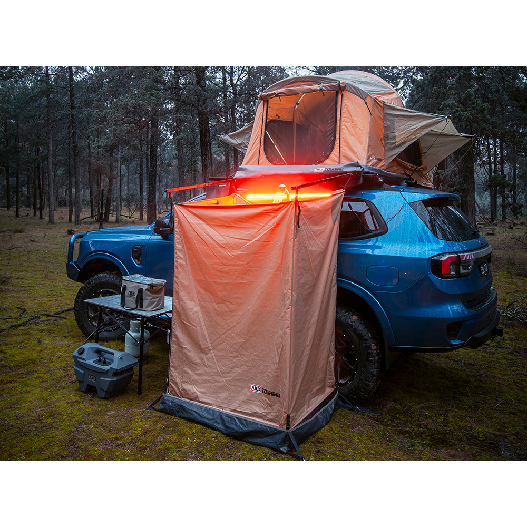 Ensuite Room W/Floor Instant Shower Tent