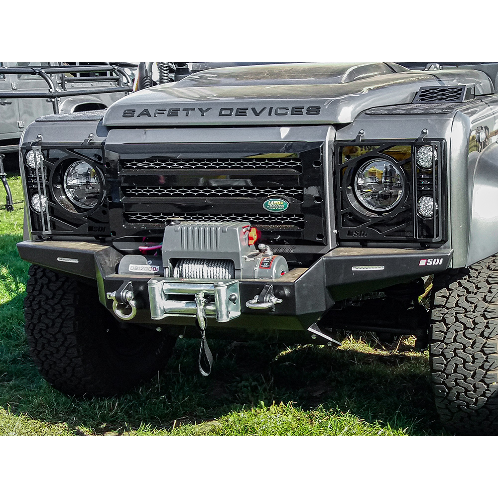 Front Light Guards Defender 1987 to 2016 Safety Devices