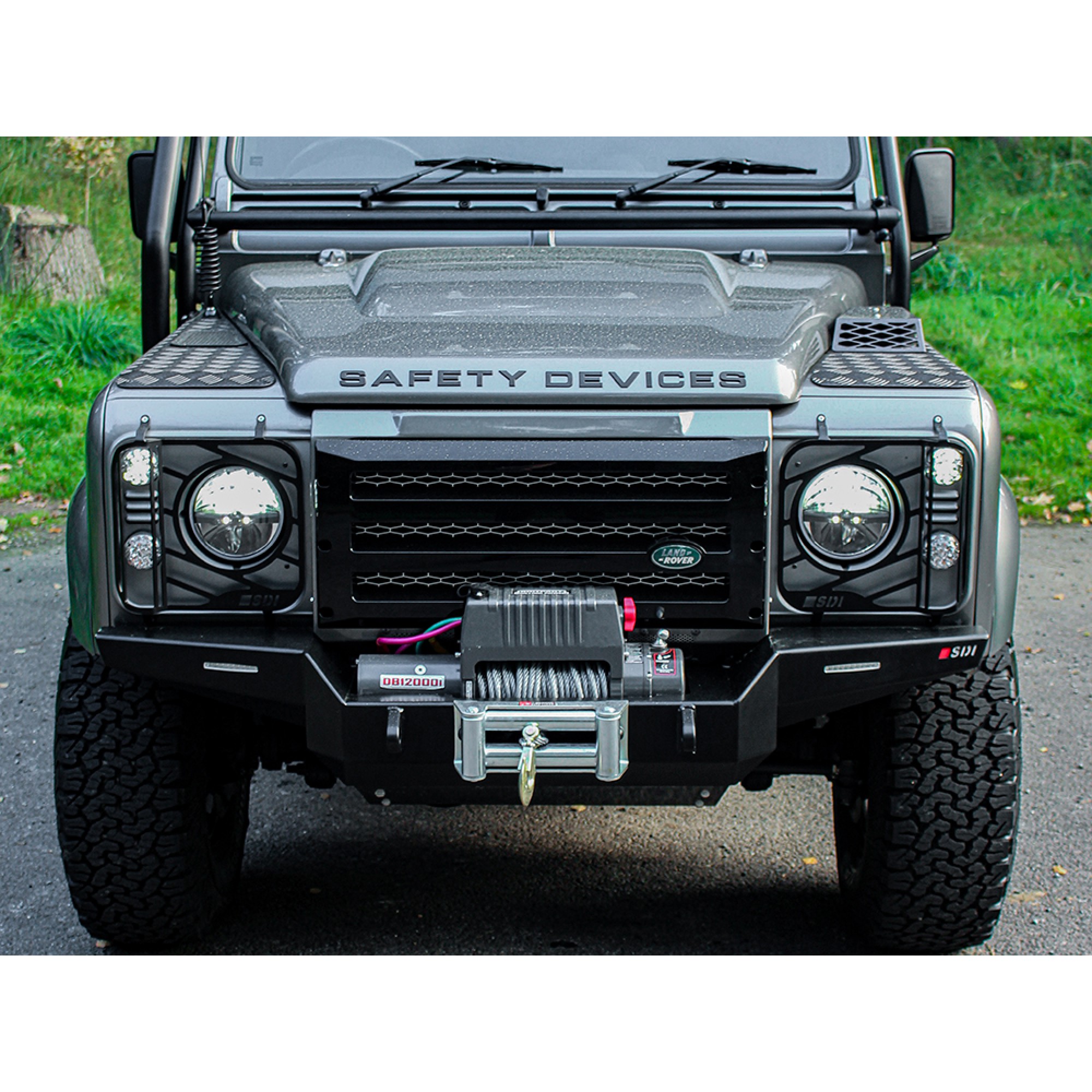 Front Light Guards Defender 1987 to 2016 - Safety Devices