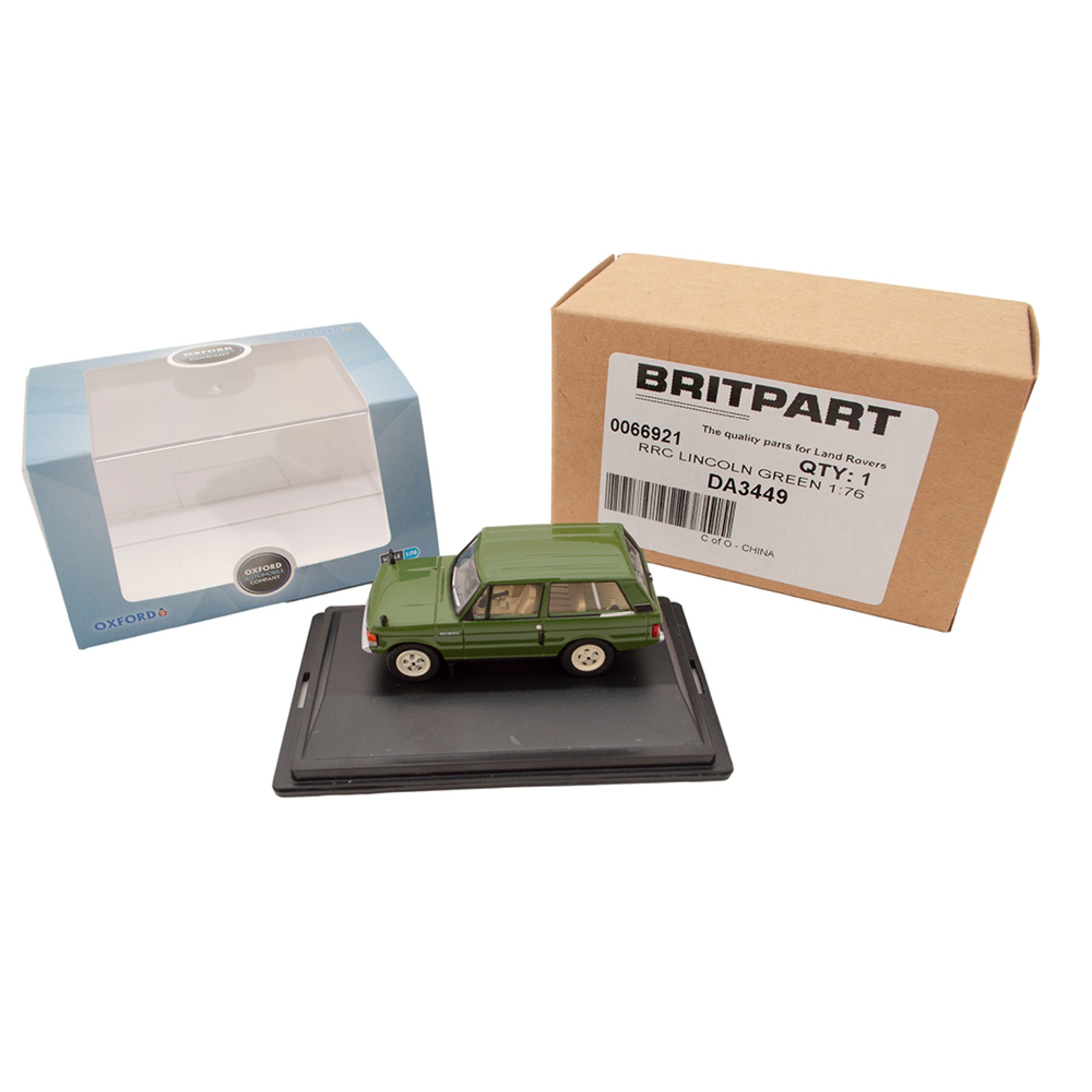 DA3449 - Range Rover Classic Lincoln Green 1:76