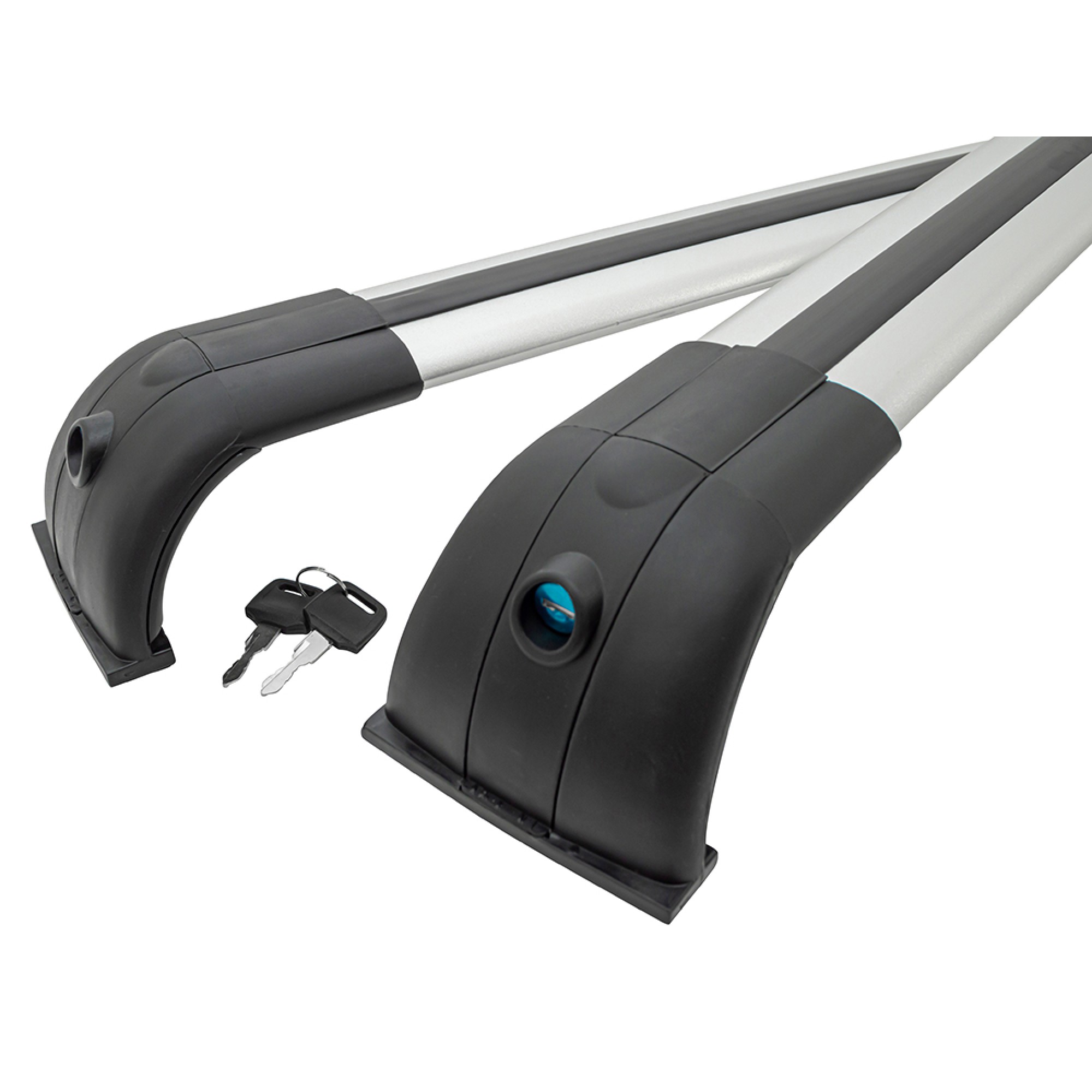 Roof Cross Bar Kit - Bright Finish - Discovery 3/4