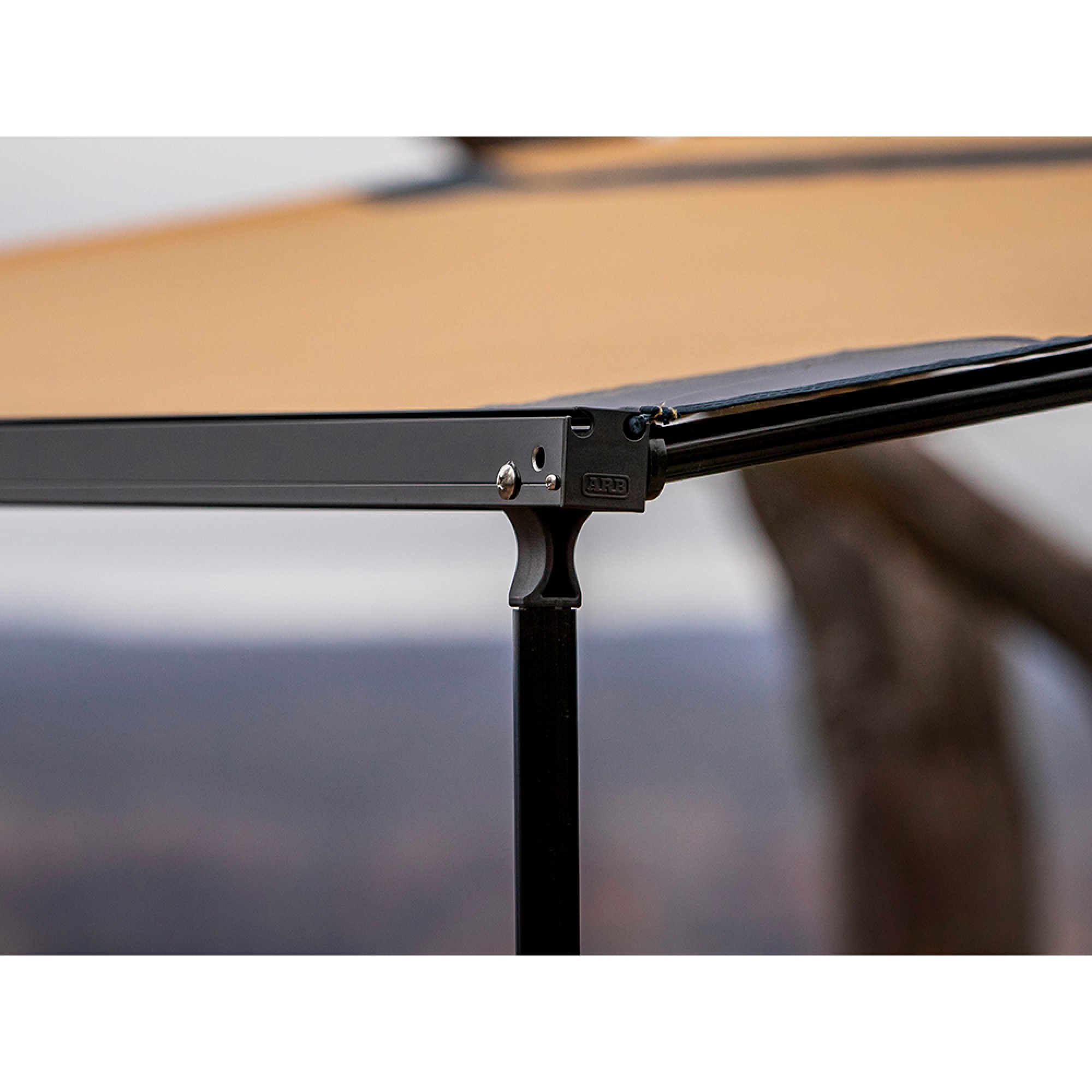 ARB Black Aluminium Awning W/Light 2500X2500