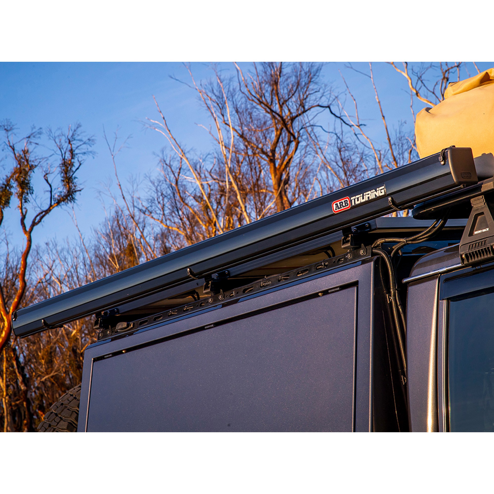 ARB Black Aluminium Awning W/Light 2500X2500