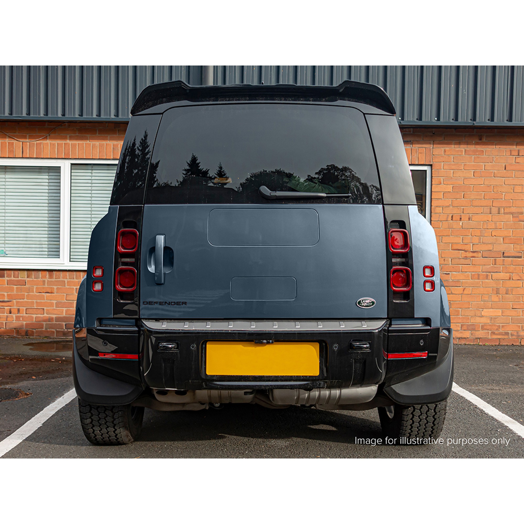 Spare Wheel Cover Plate Set Tasman Blue