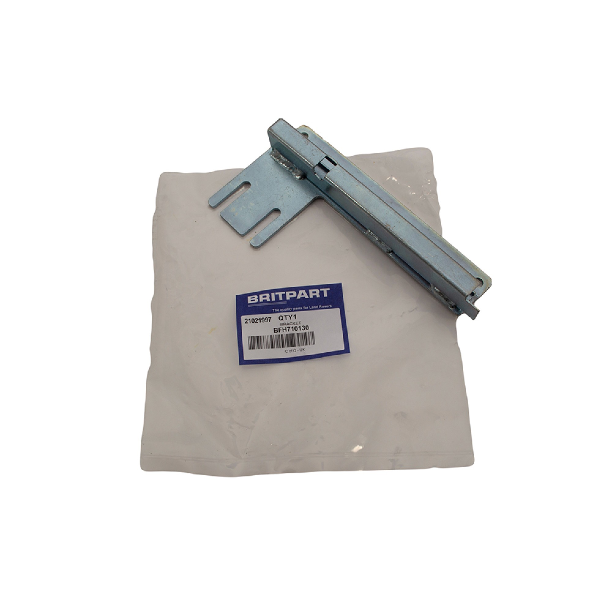 BFH710130 - Check Arm Bracket Assembly 2ND Row Door L/H Defender