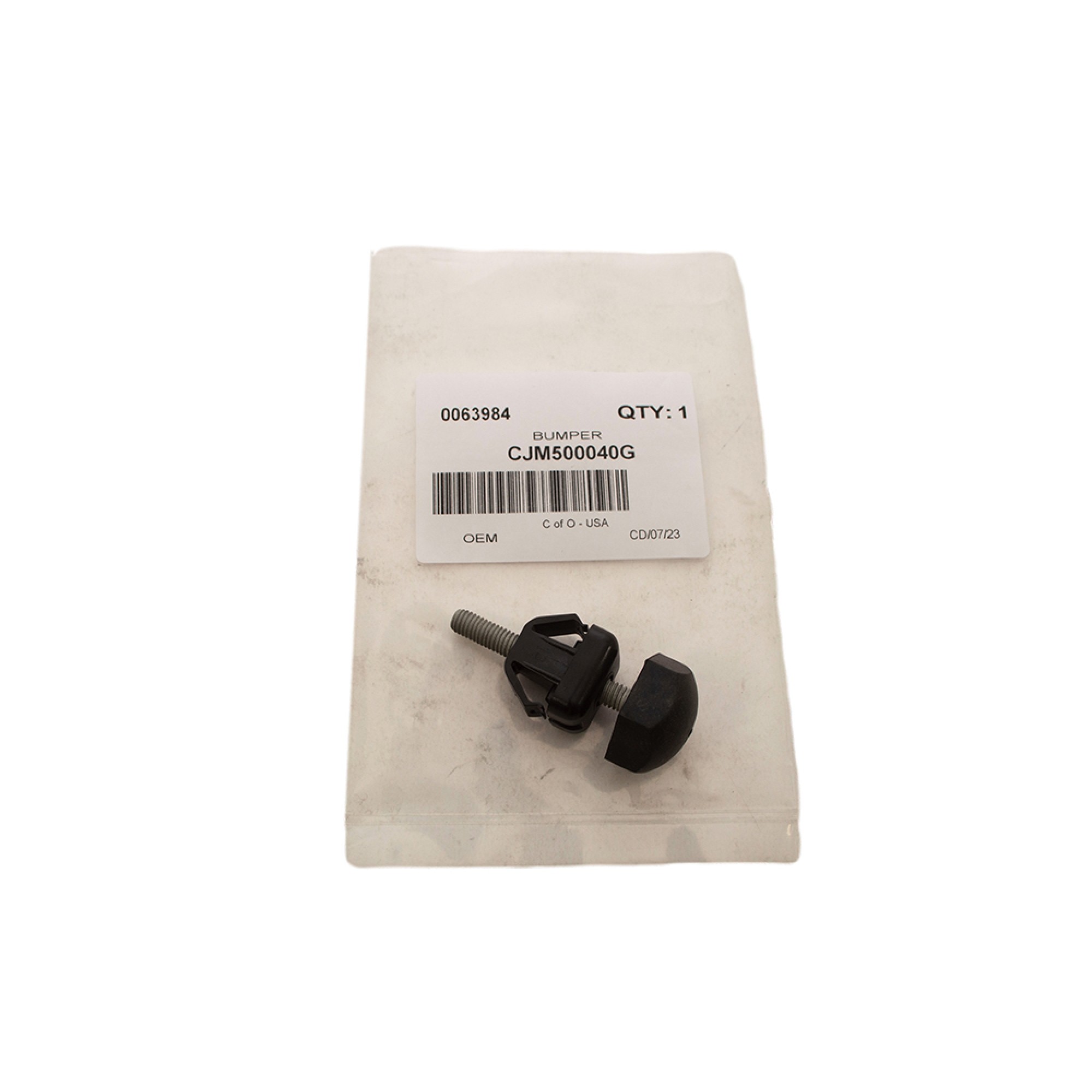 CJM500040G - OEM Bonnet Buffer Defender 2007 Onwards