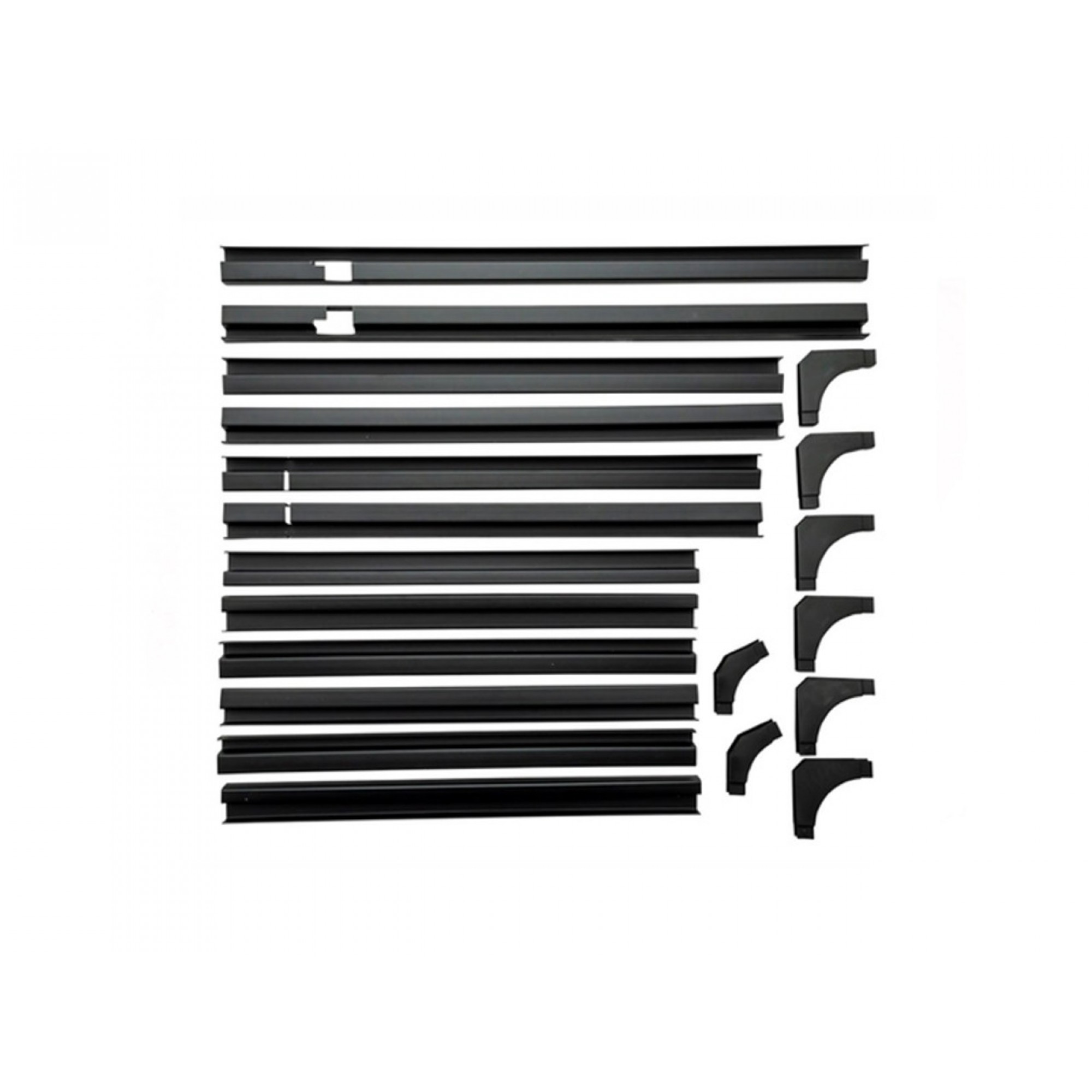 DA4909 - Fornt and Rear Window Channel Kit for Defender