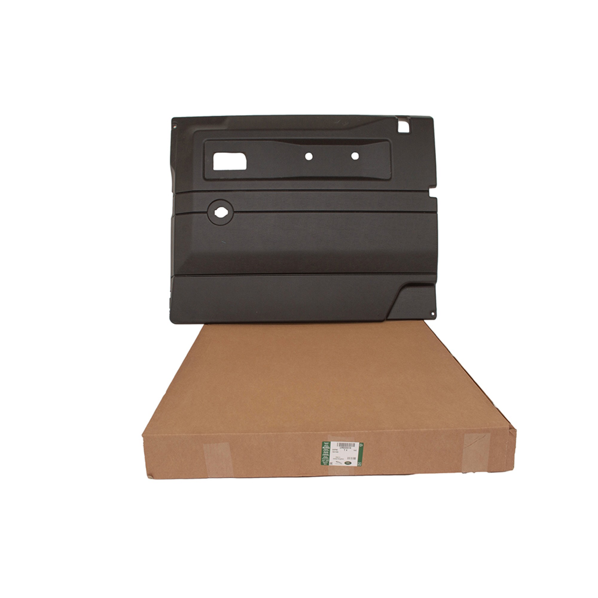 LR055514 - Front Black RH Door Trim Manual Window for Defender 2007 on