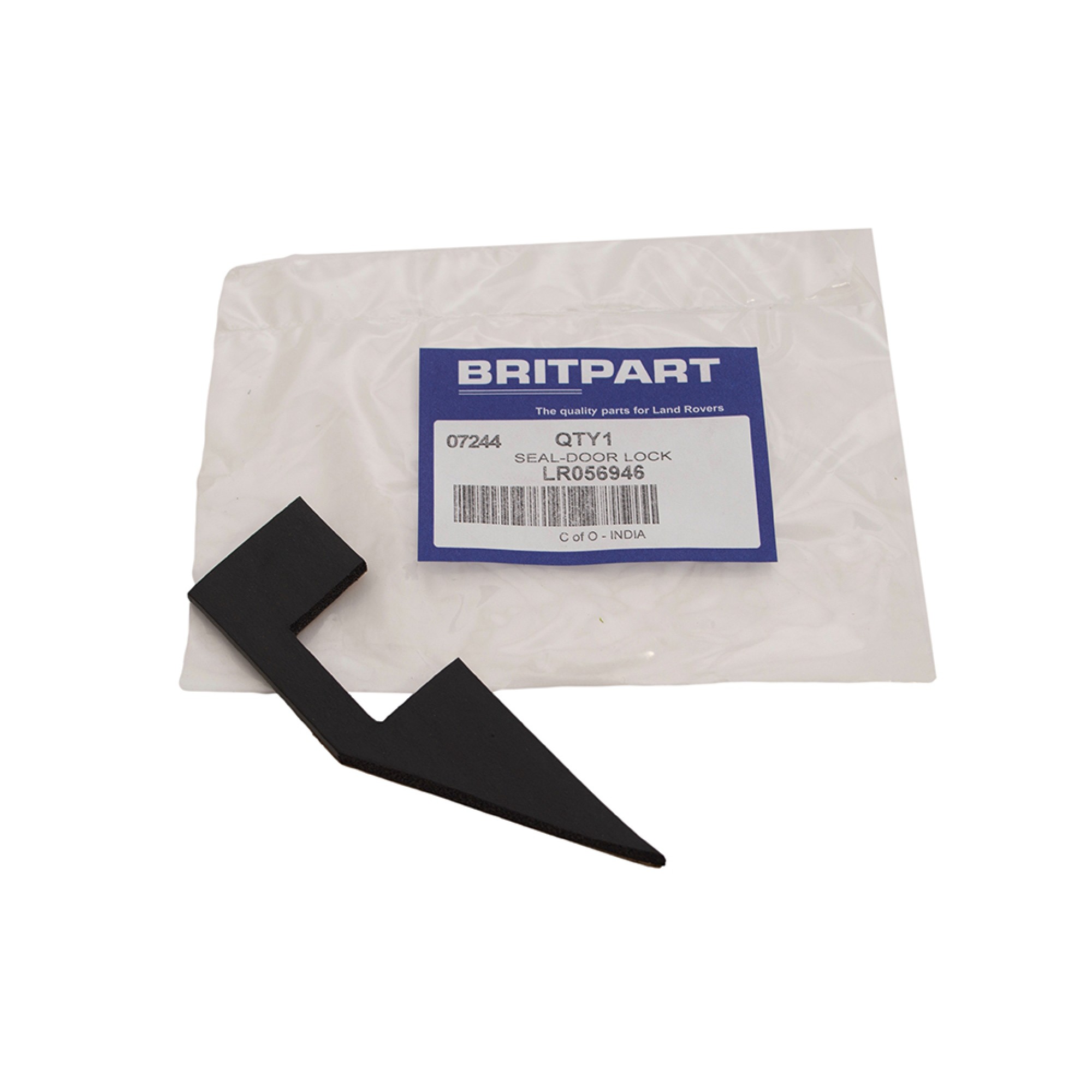 LR056946 - Front Door Lock Striker Seal LH