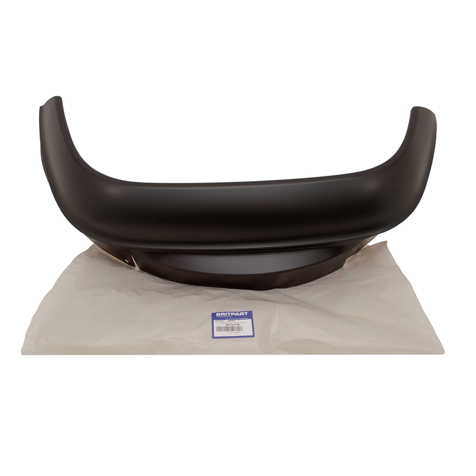 MRC9377MR - Wheel Arch Spat LH Front Matt Black