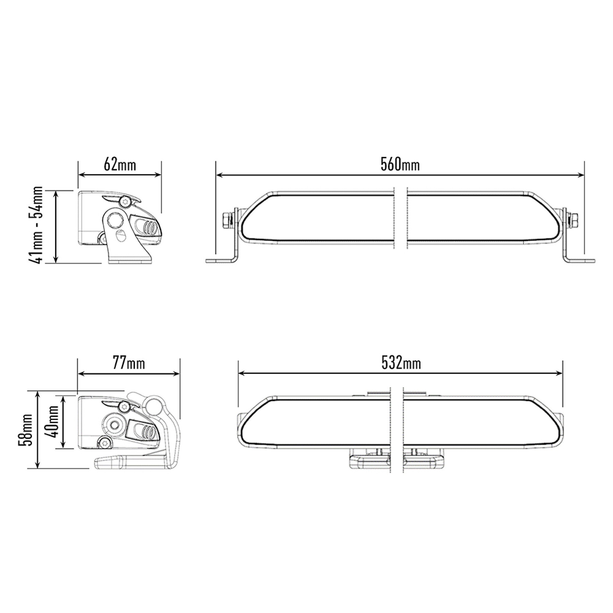 Linear 18 Elite Led Driving Light