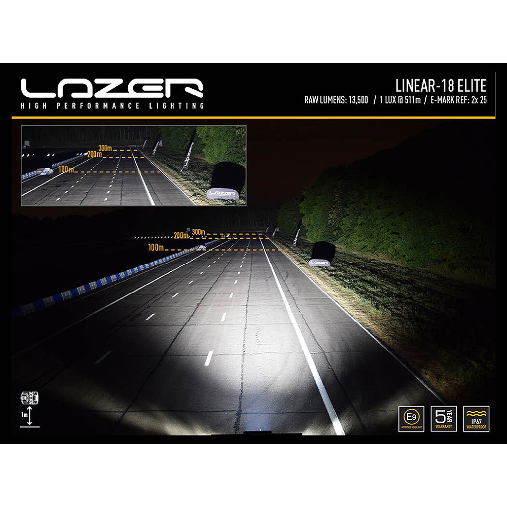 Linear 18 Elite Led Driving Light