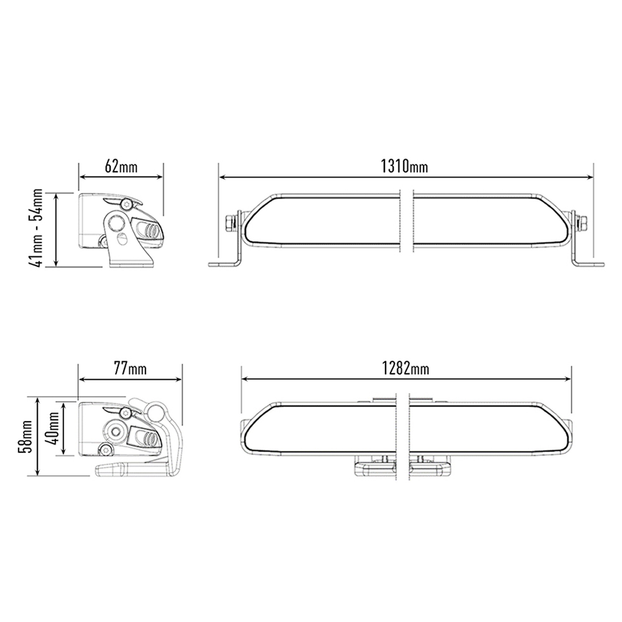 Linear 48 Led Driving Light