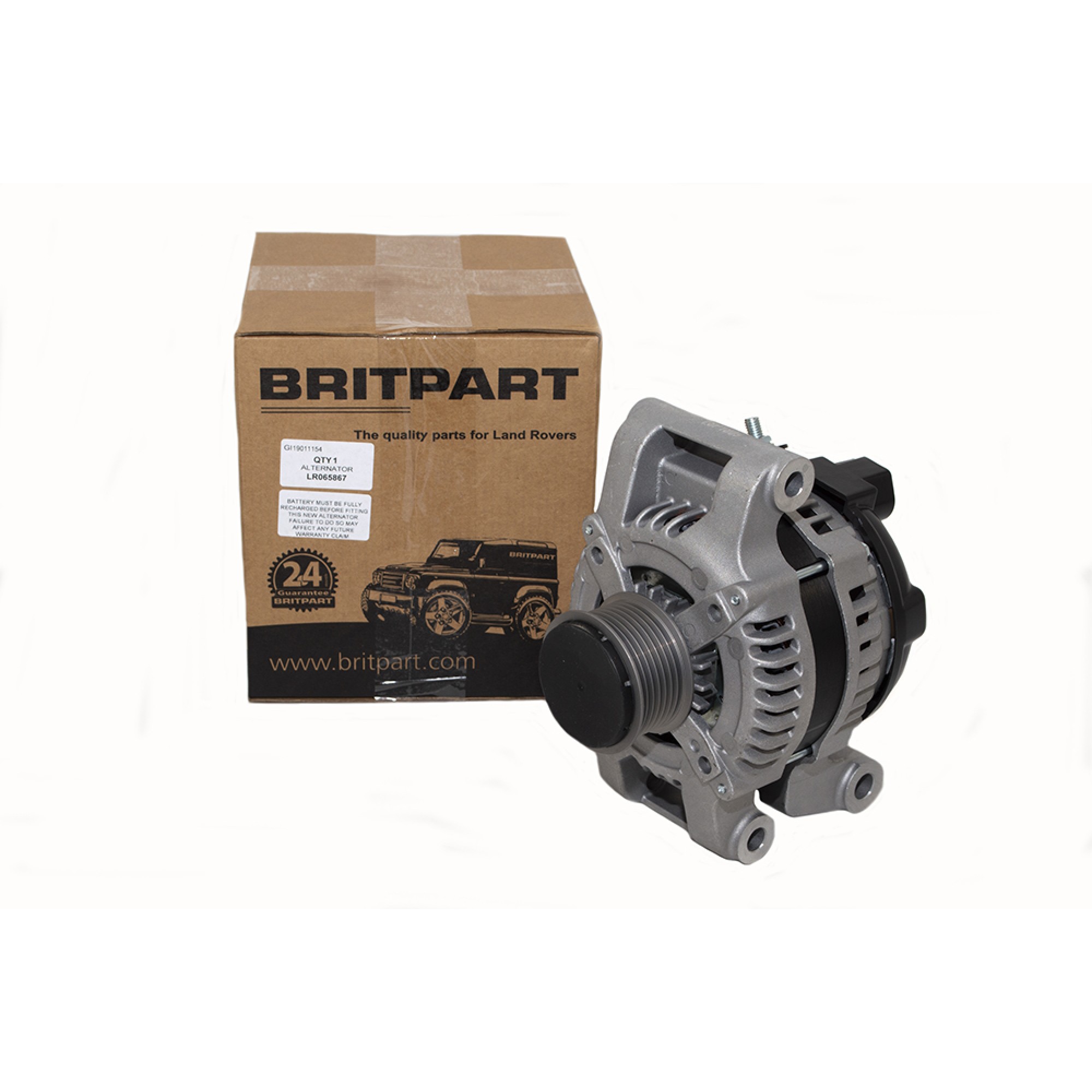 LR065867 - Alternator for Defender 2.2 Puma