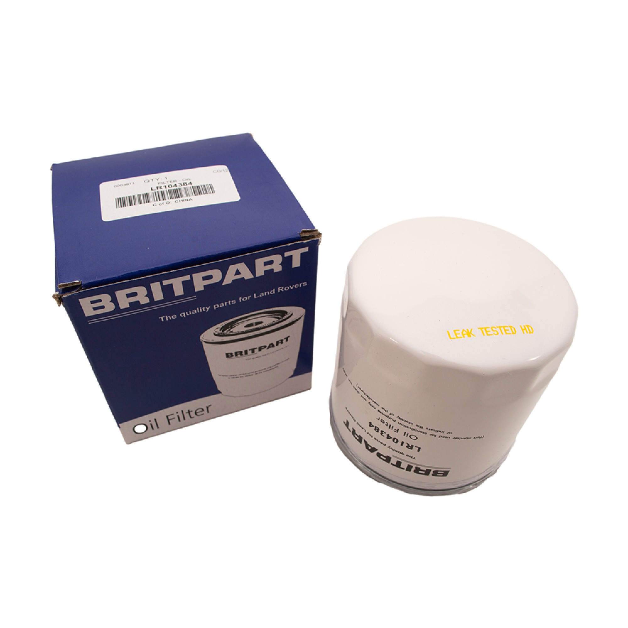 LR104384 - Oil Filter Element Defender TD4 from DA444247