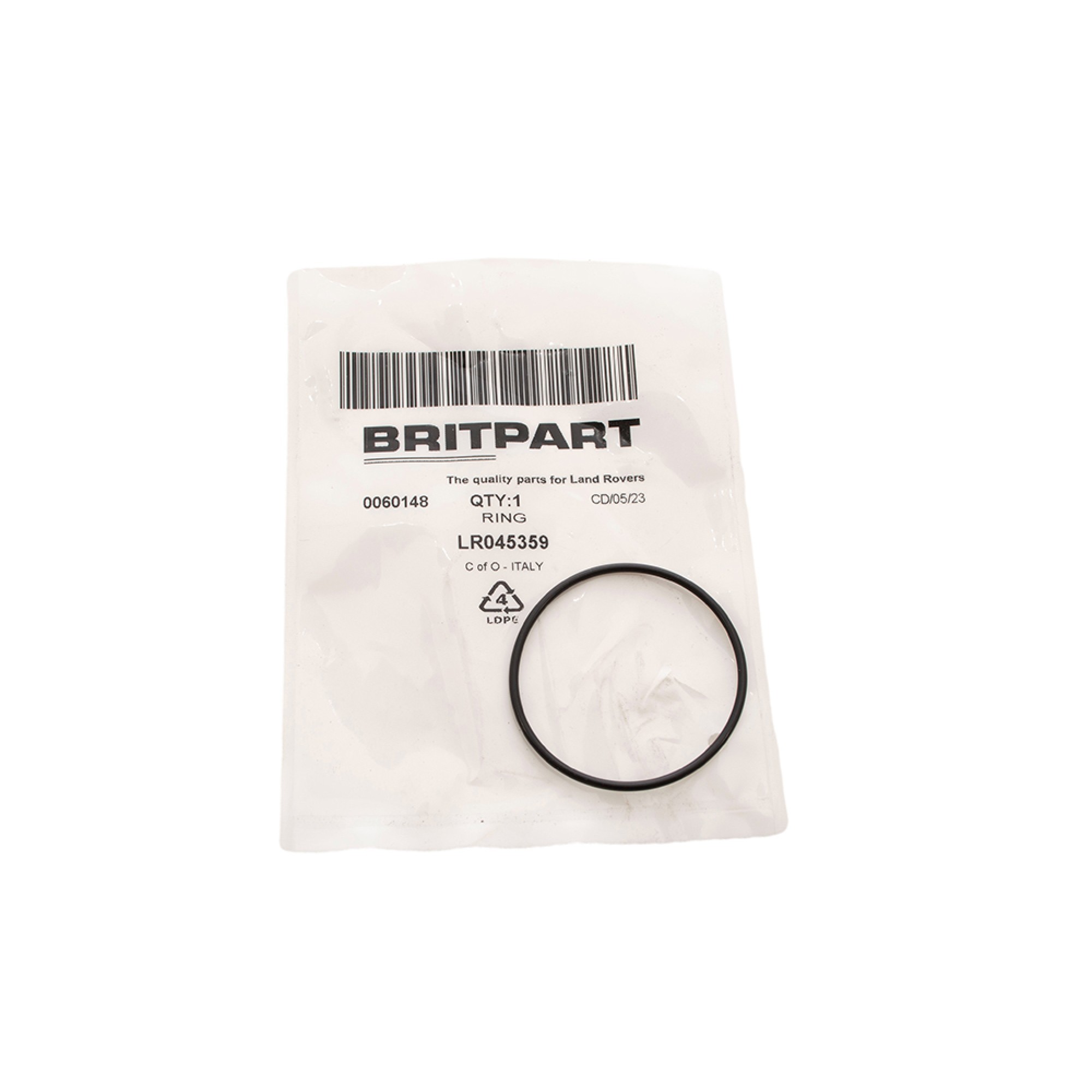 LR045359 - O Ring for 2.2 L Puma Injection Pump