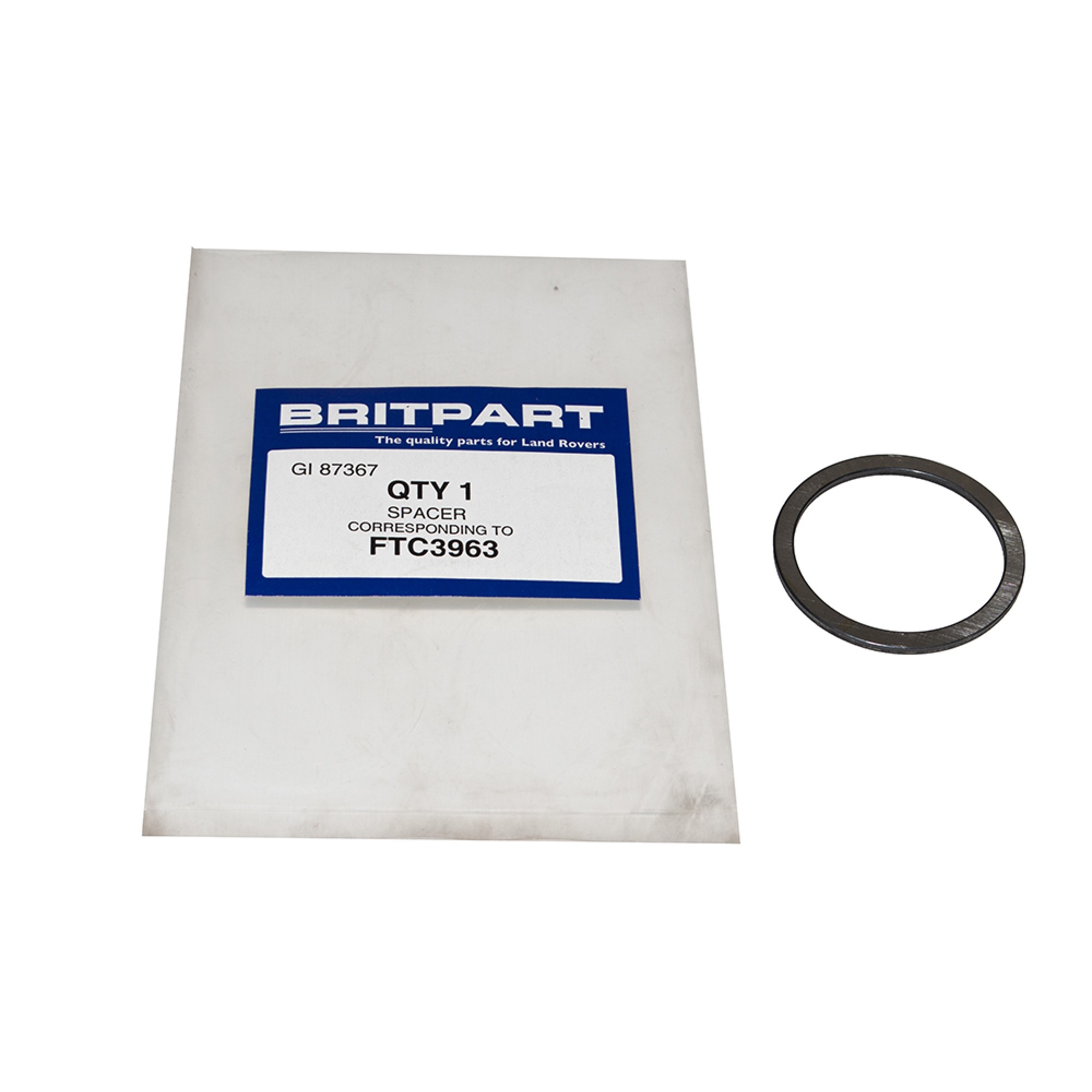 FTC3963 - Shim Reverse Gear Bush 2.175/2.150mm