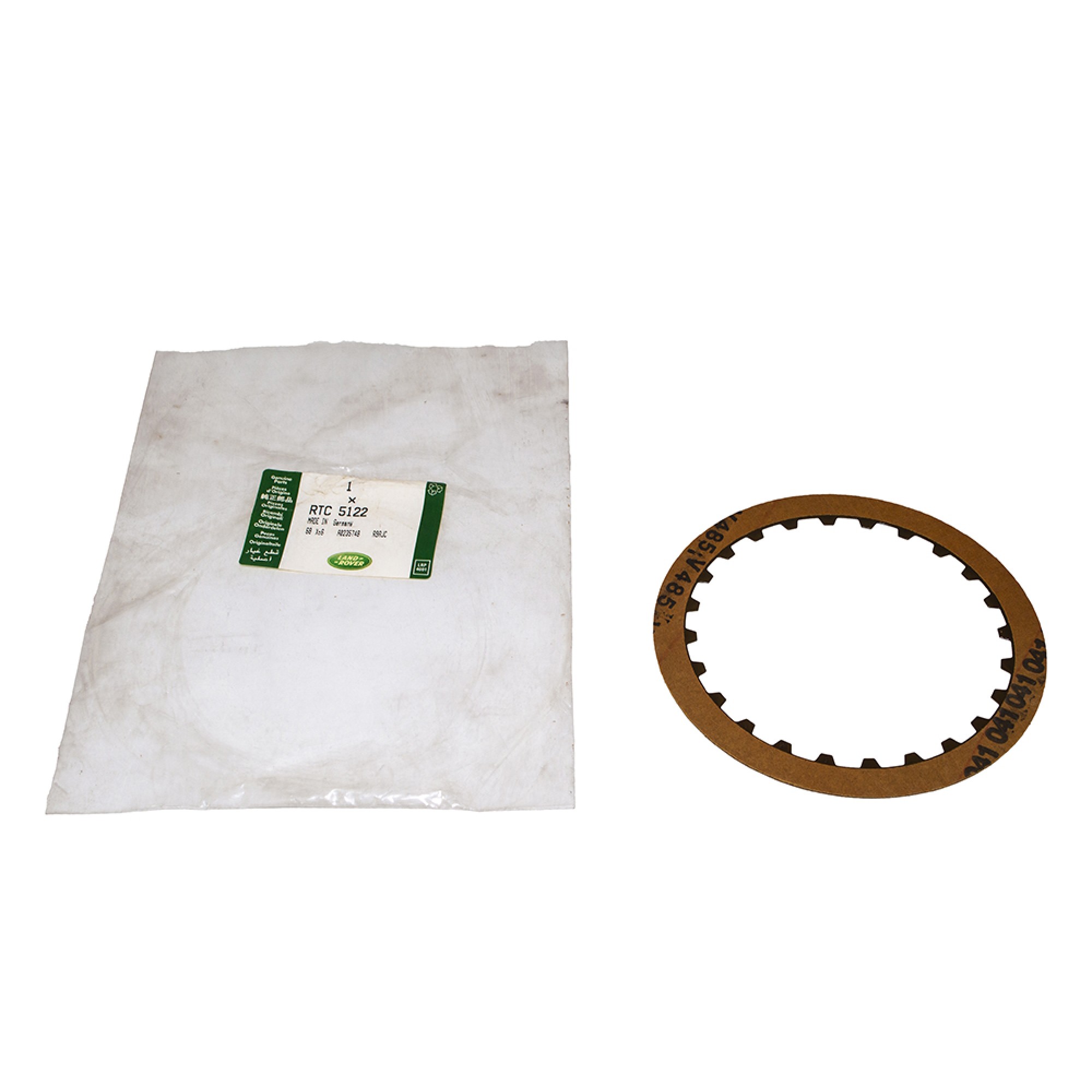 RTC5122 - Lined Clutch Disc Auto Zf (Clutch B