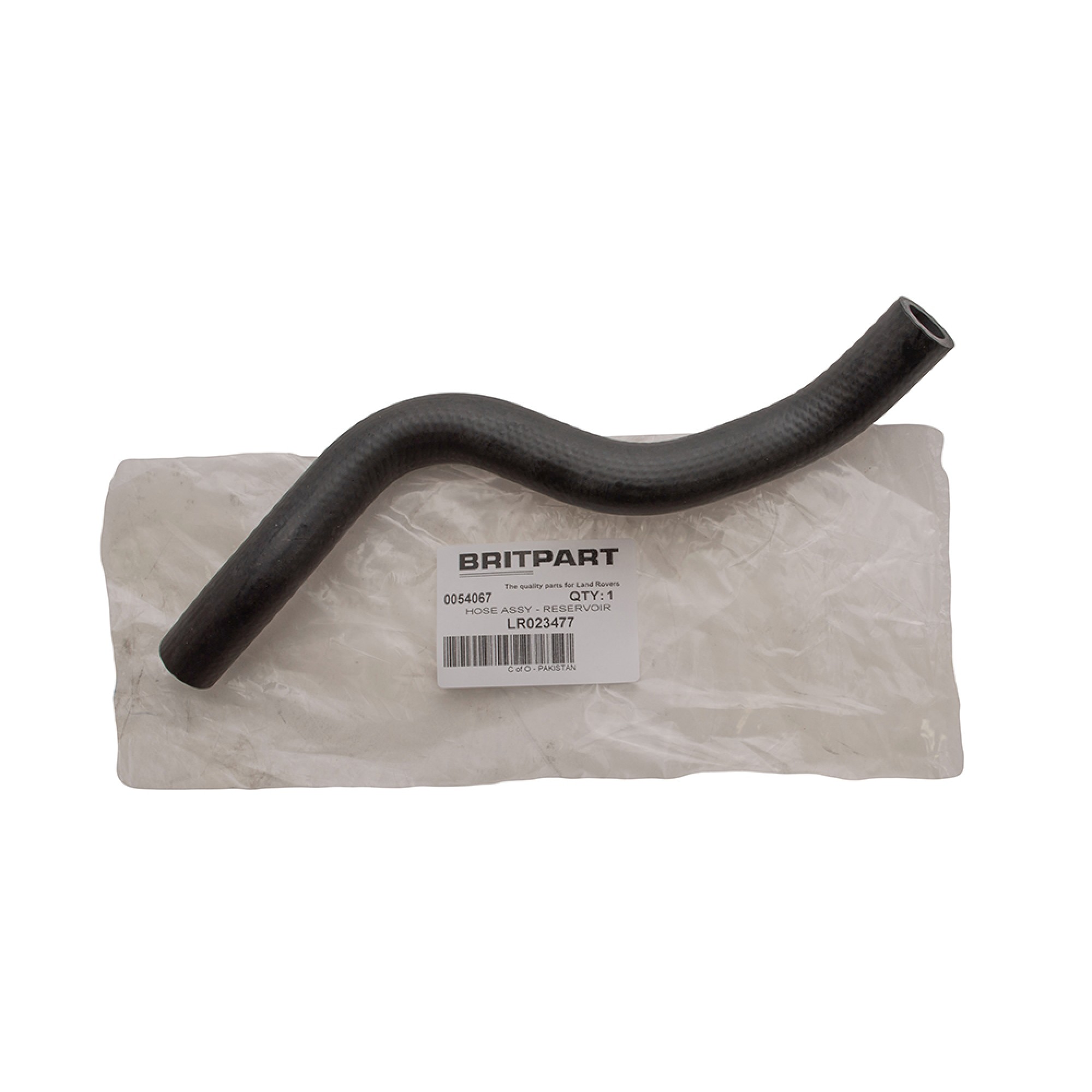 LR023477 - Powersteering Pipe Reservoir to Pump from Chassis AA888888