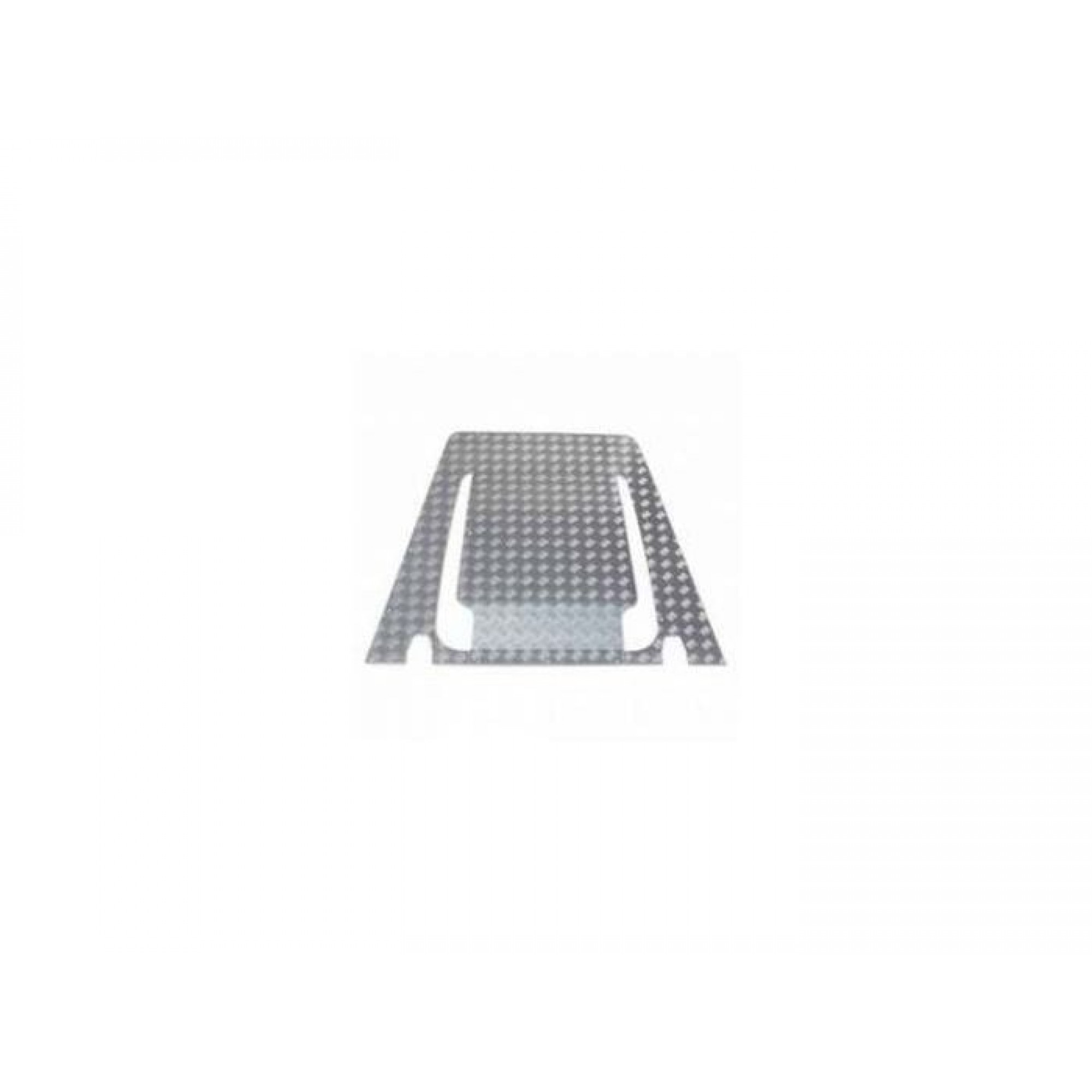 Puma Chequer Plate Bonnet Silver Anodised Kit 3mm Includes Fittings