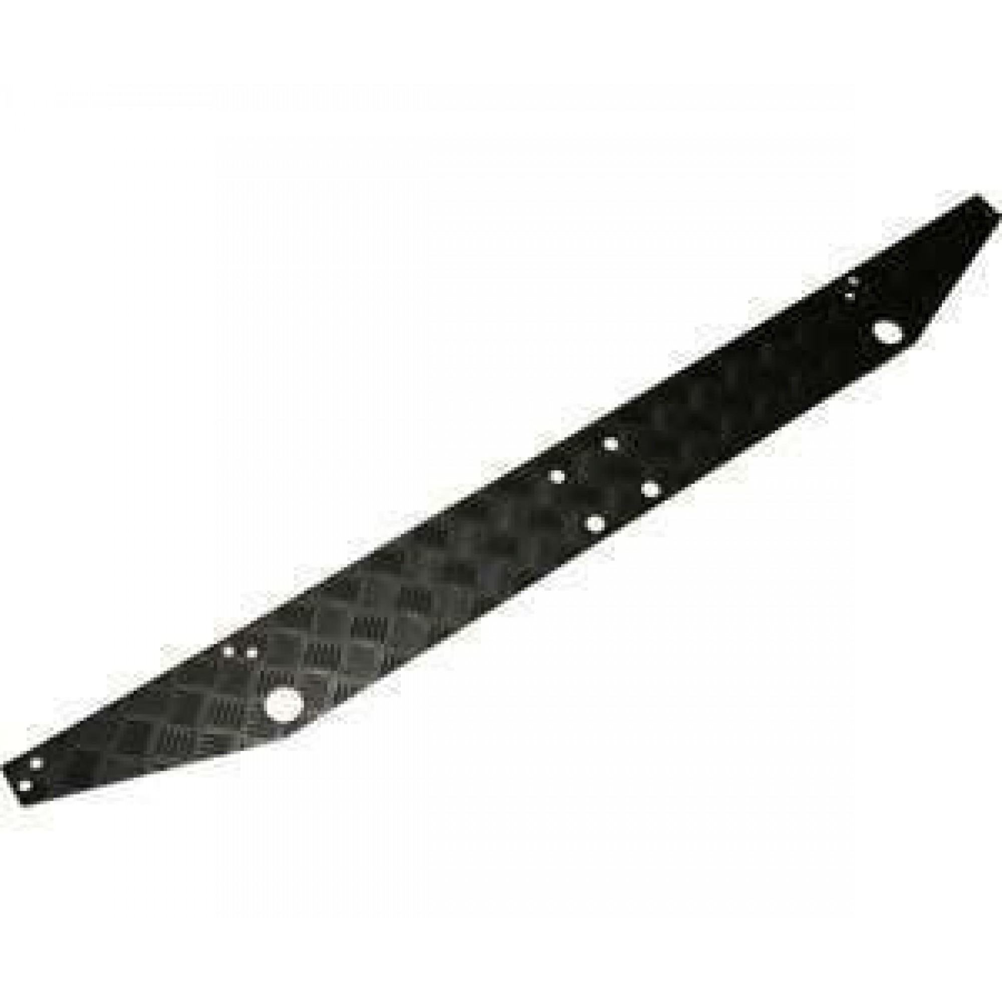RCMKIT01-DEF/B - Chequer Plate Black 3mm Rear Cross Member
