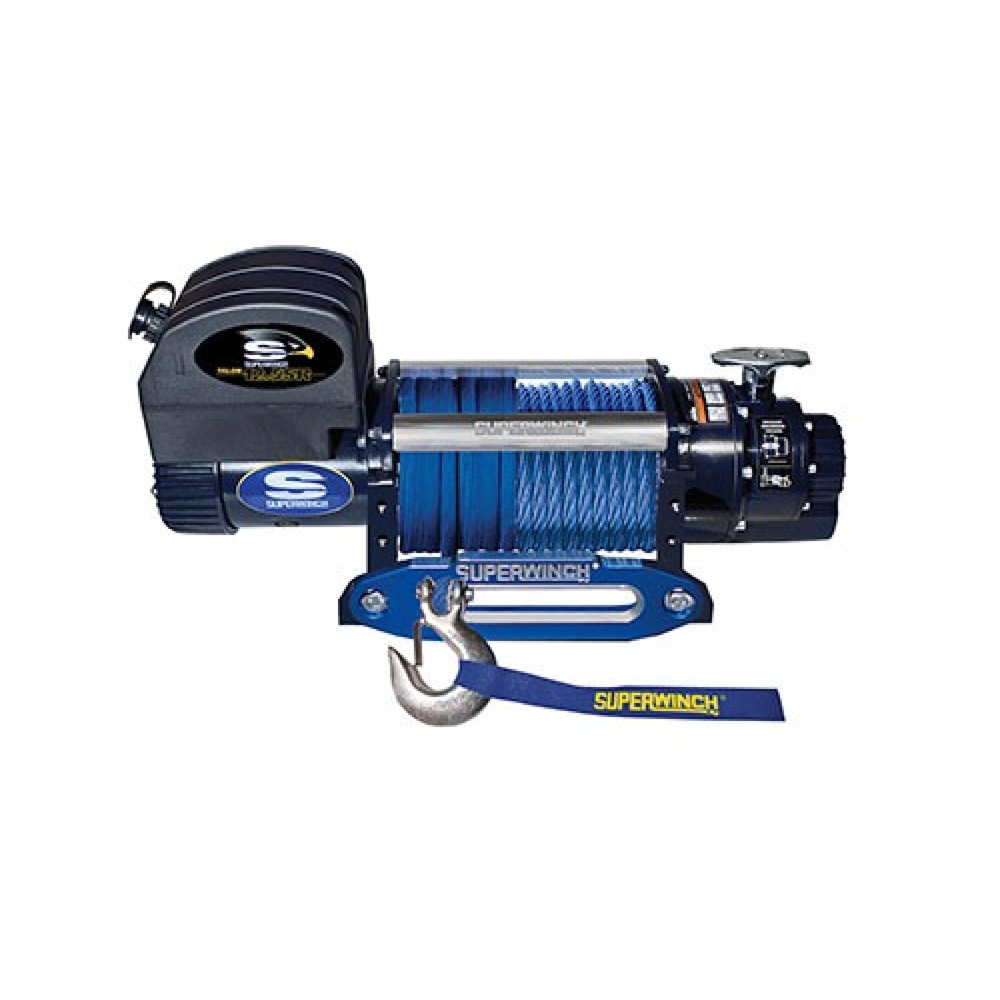 1612201 - Superwinch Talon 12.5SR 12500LBS 12V Winch with Synthetic Rope & Aluminum Fairlead