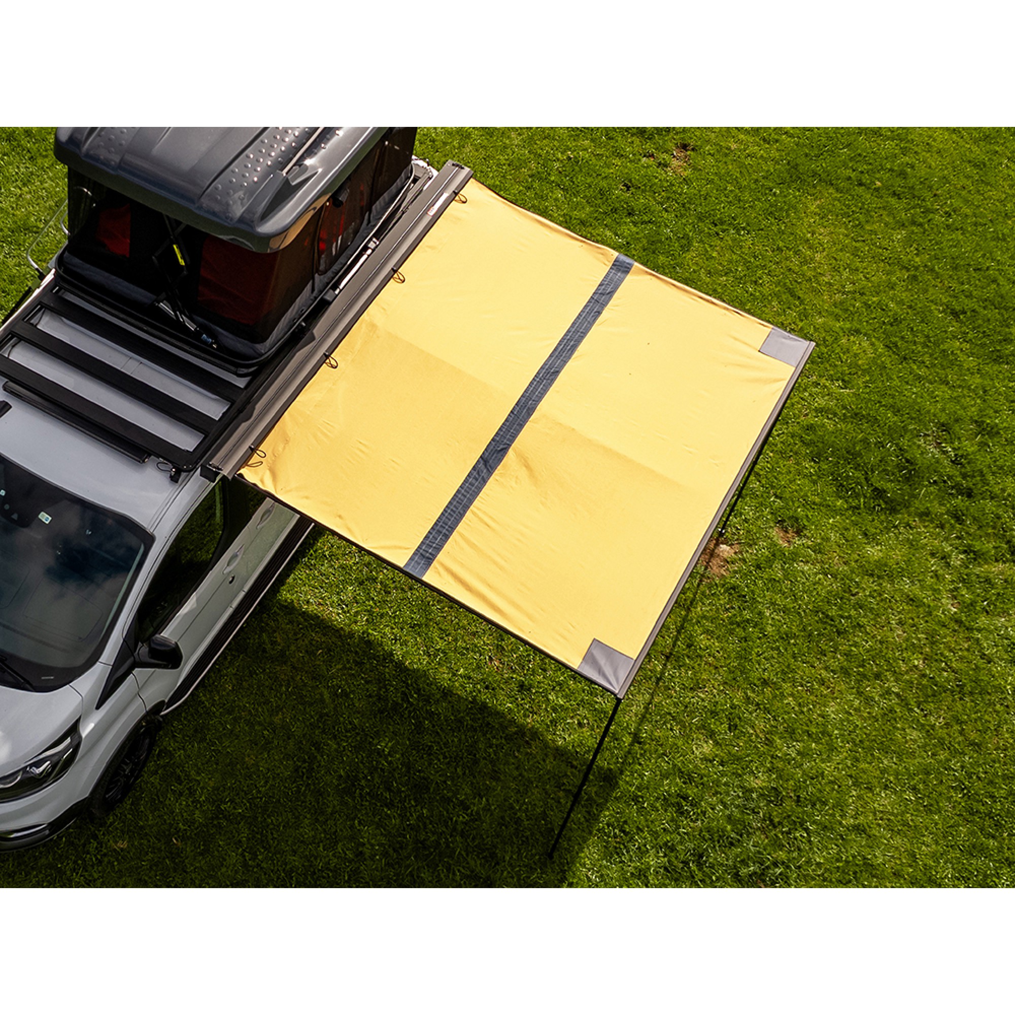 ARB 3M Black Aluminum Awning W/Light 3000mm x 2500mm