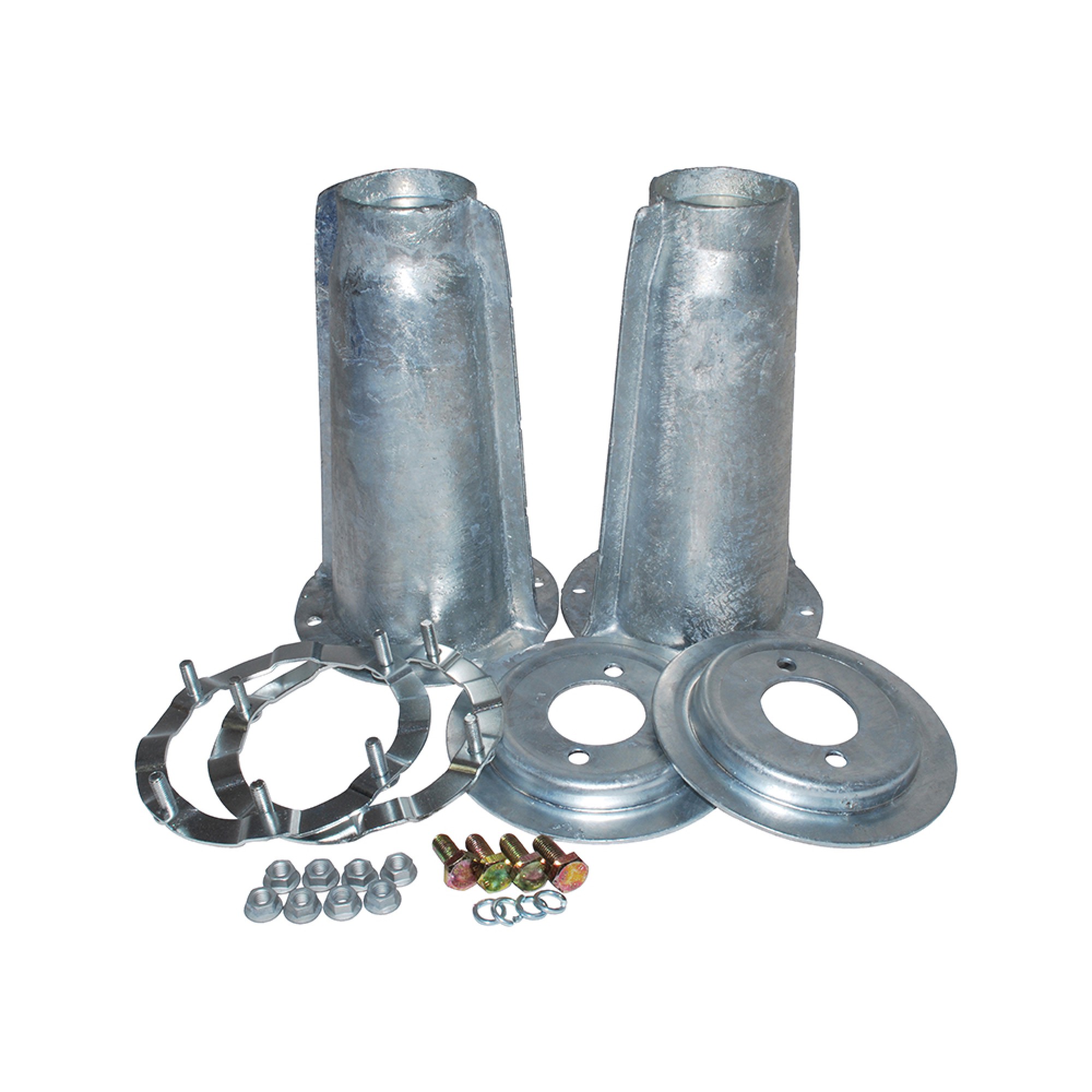 Galvanised Front Turret Fitting Kit Standard Height - DA1186