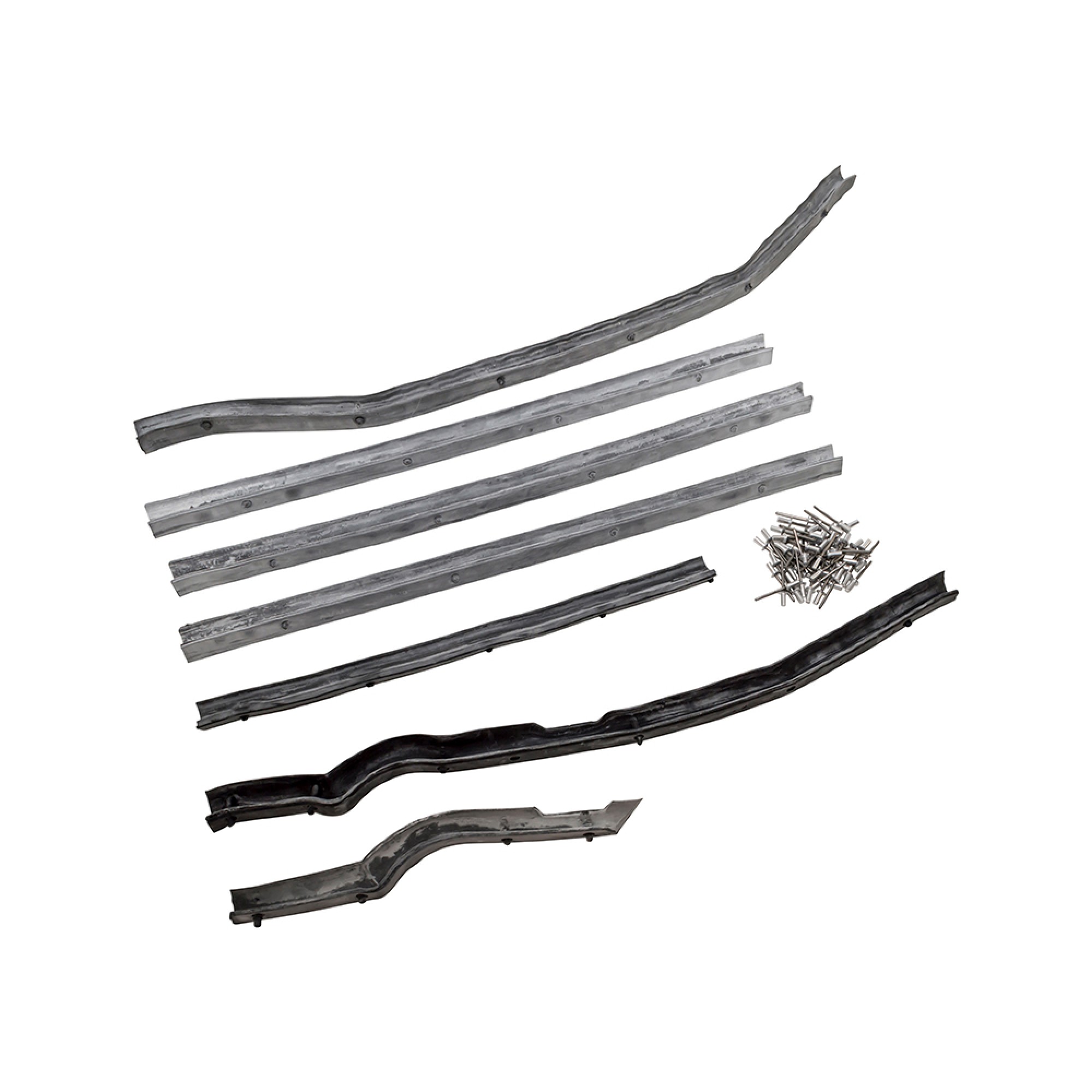 DA1497G - Series Second Row OEM Door Seal Kit Lhs Inc Rivets
