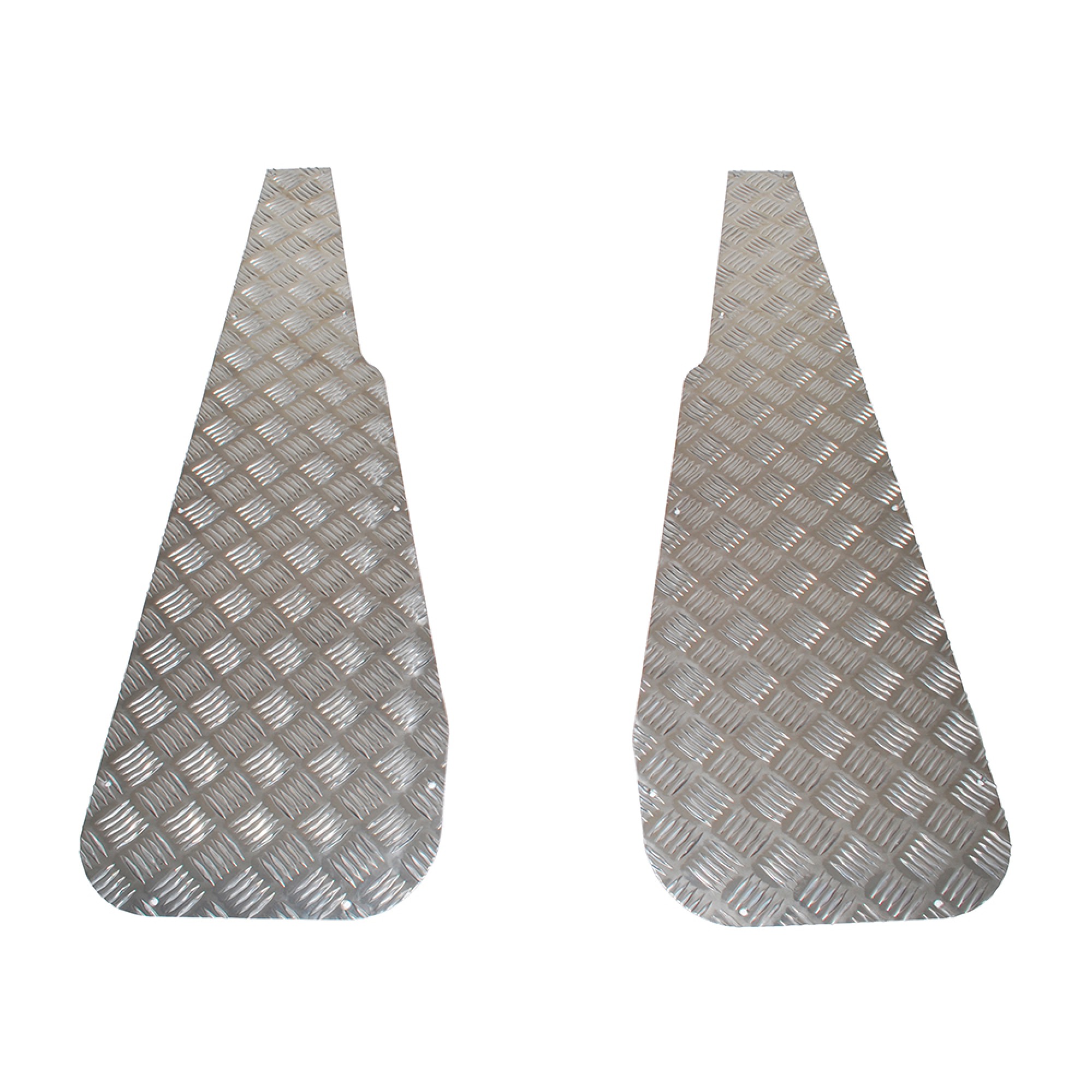 DA2004 - Silver Aluminium Wing Top Protectors