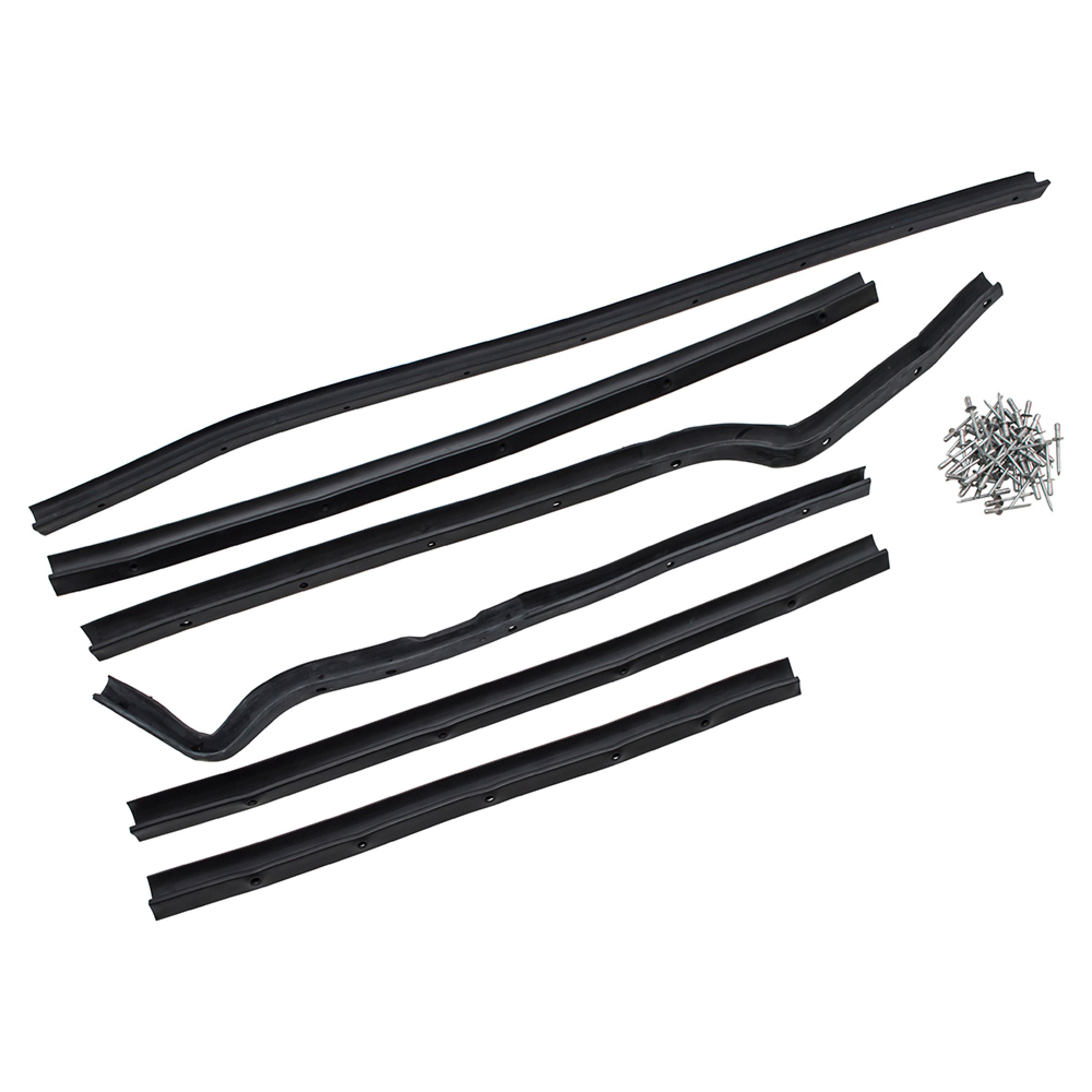 DA1495 - Series Front Door Seal Kit LH Inc Rivets