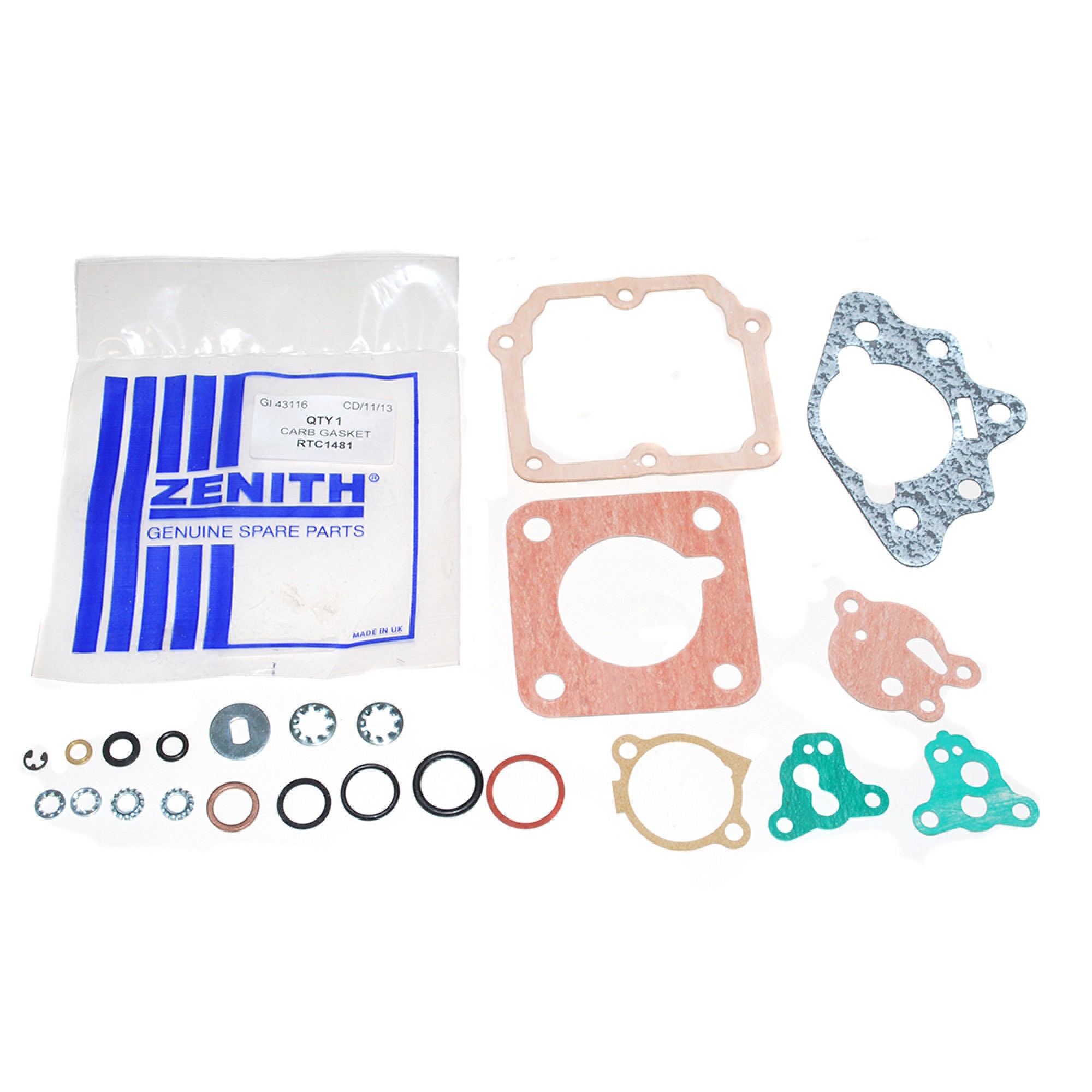 RTC1481 - Carburettor Gasket Set V8 and 2.6 Litre