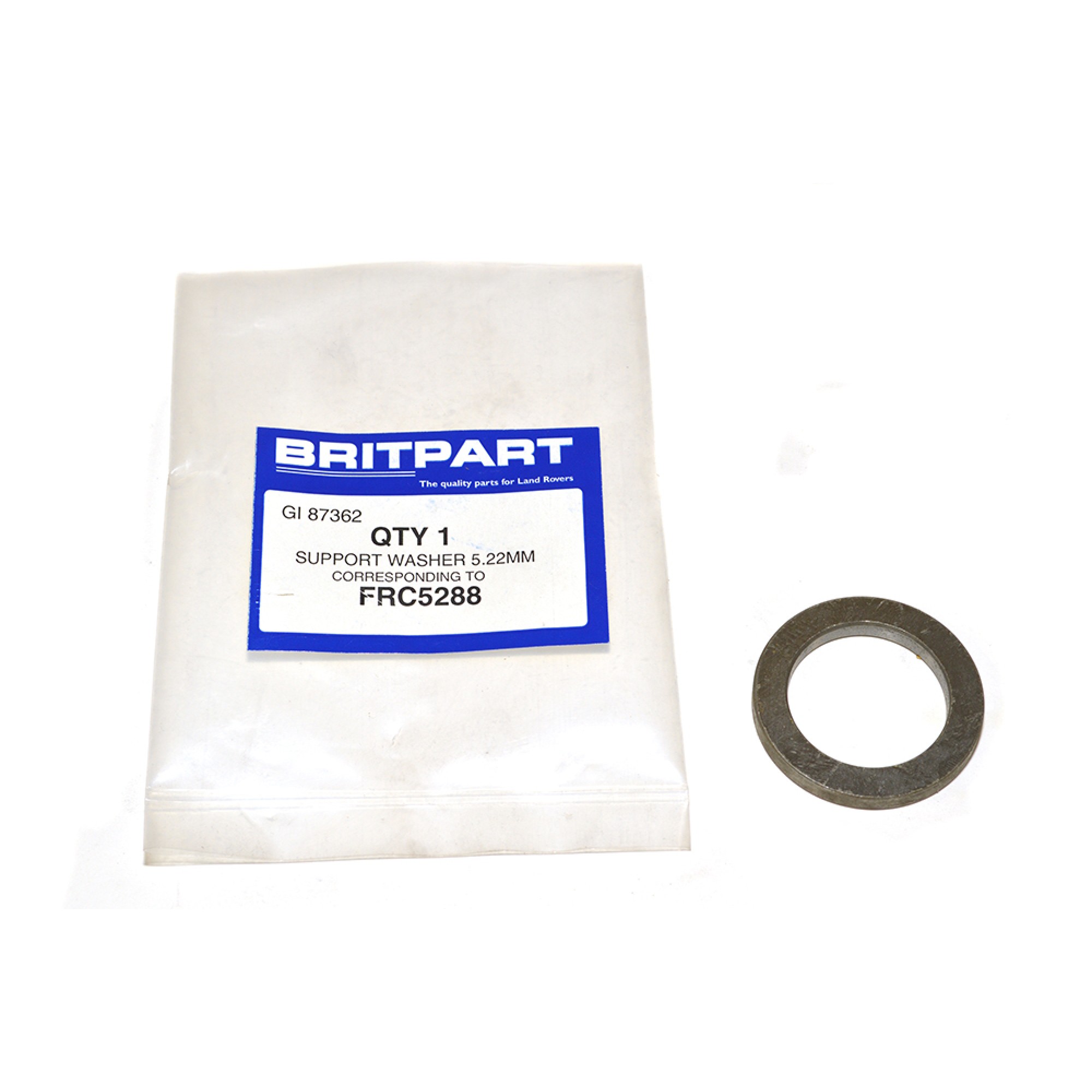 FRC5288 - Washer Support Plate Mainshaft 5.22mm LT77 5.22mm 90/110 Discovery + R.rover
