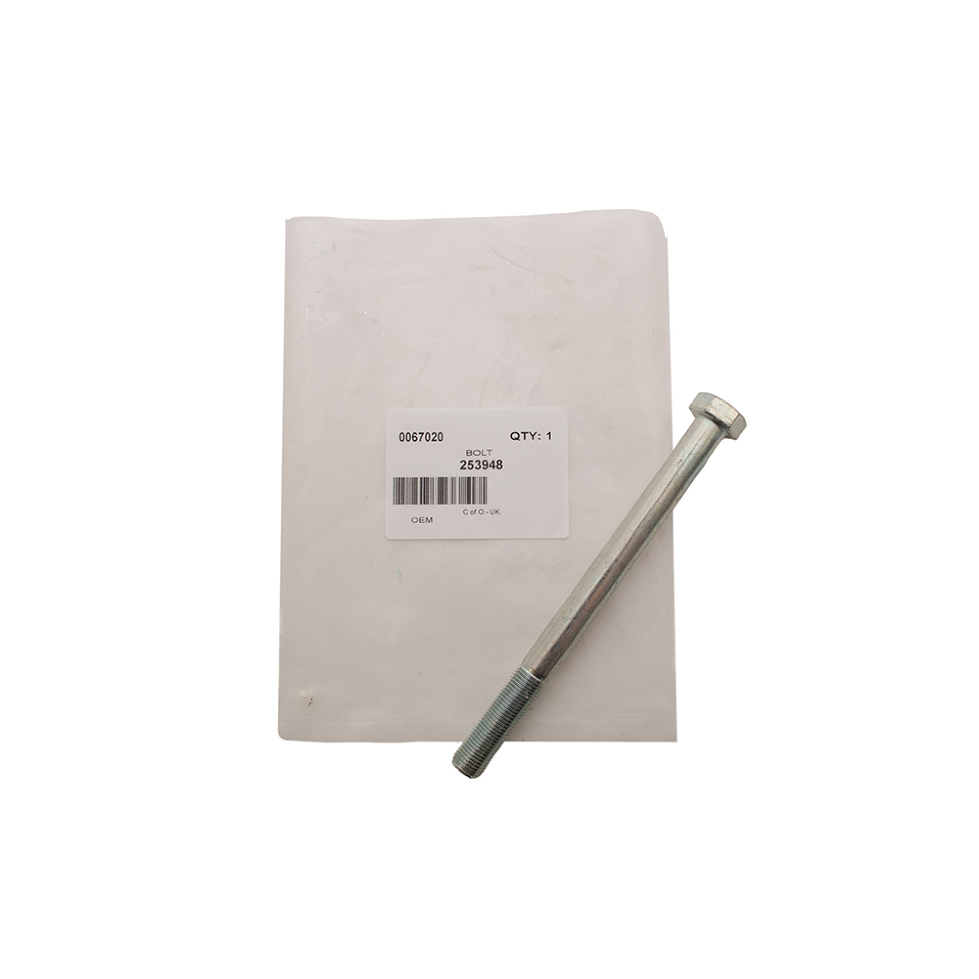 253948 - Bolt 1/2 x 6.25 Unf Various Applications Discovery